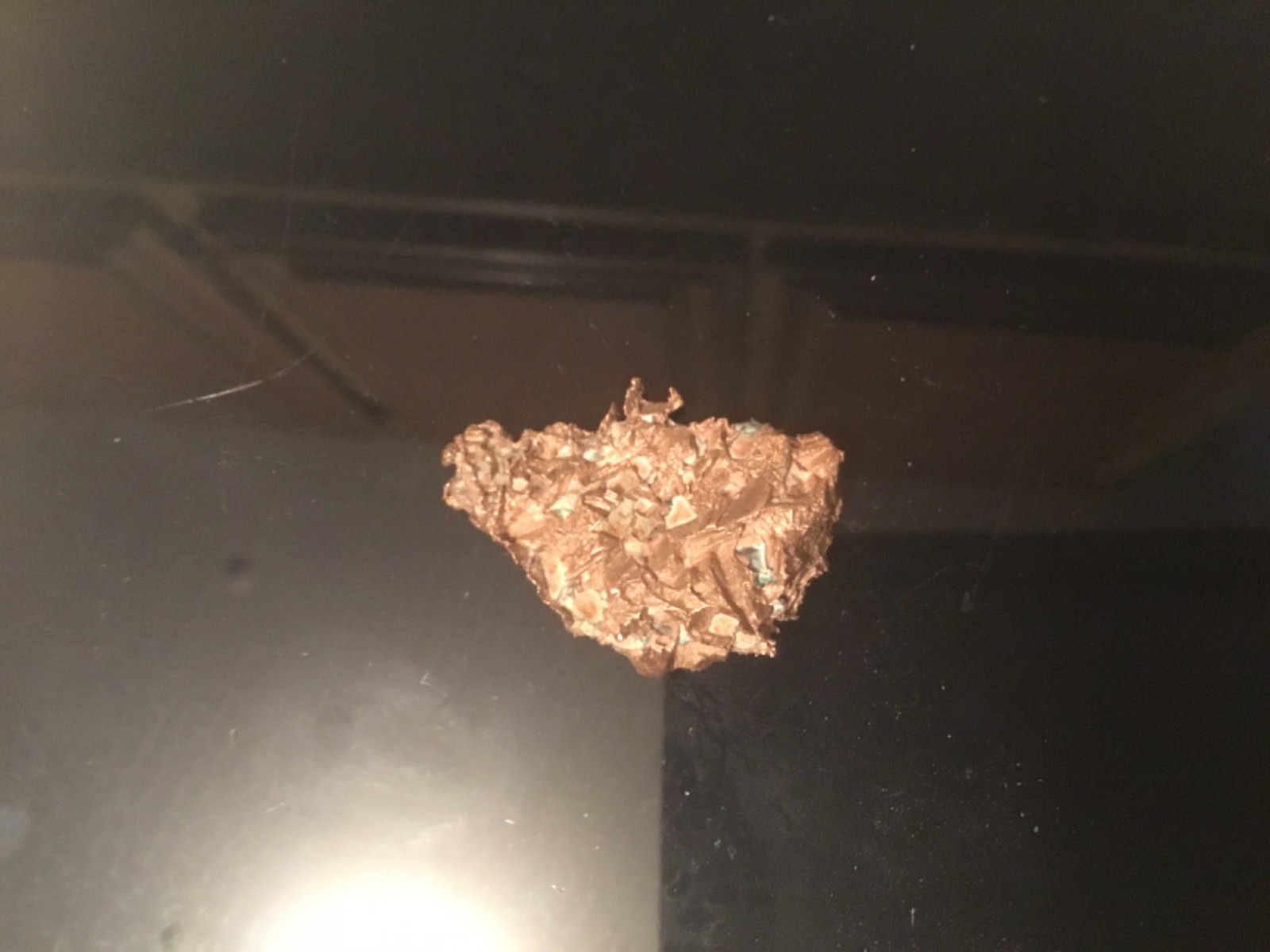 Native Copper Silver Halfbreed Specimen. Minnesota Mine Rockland, MI 12 grams