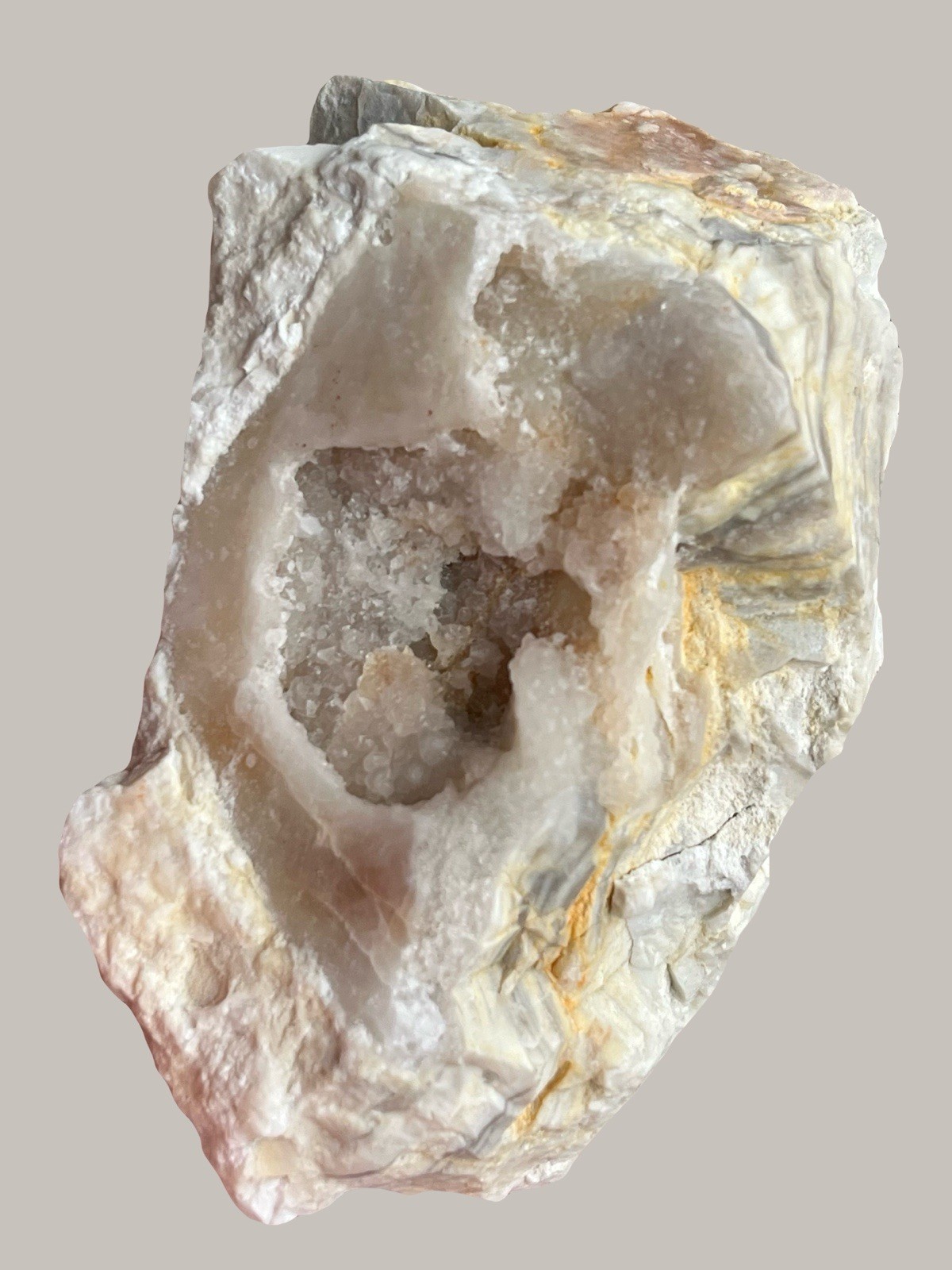 Druzy Quartz With Chert. Gemstones Crystals Rocks Minerals
