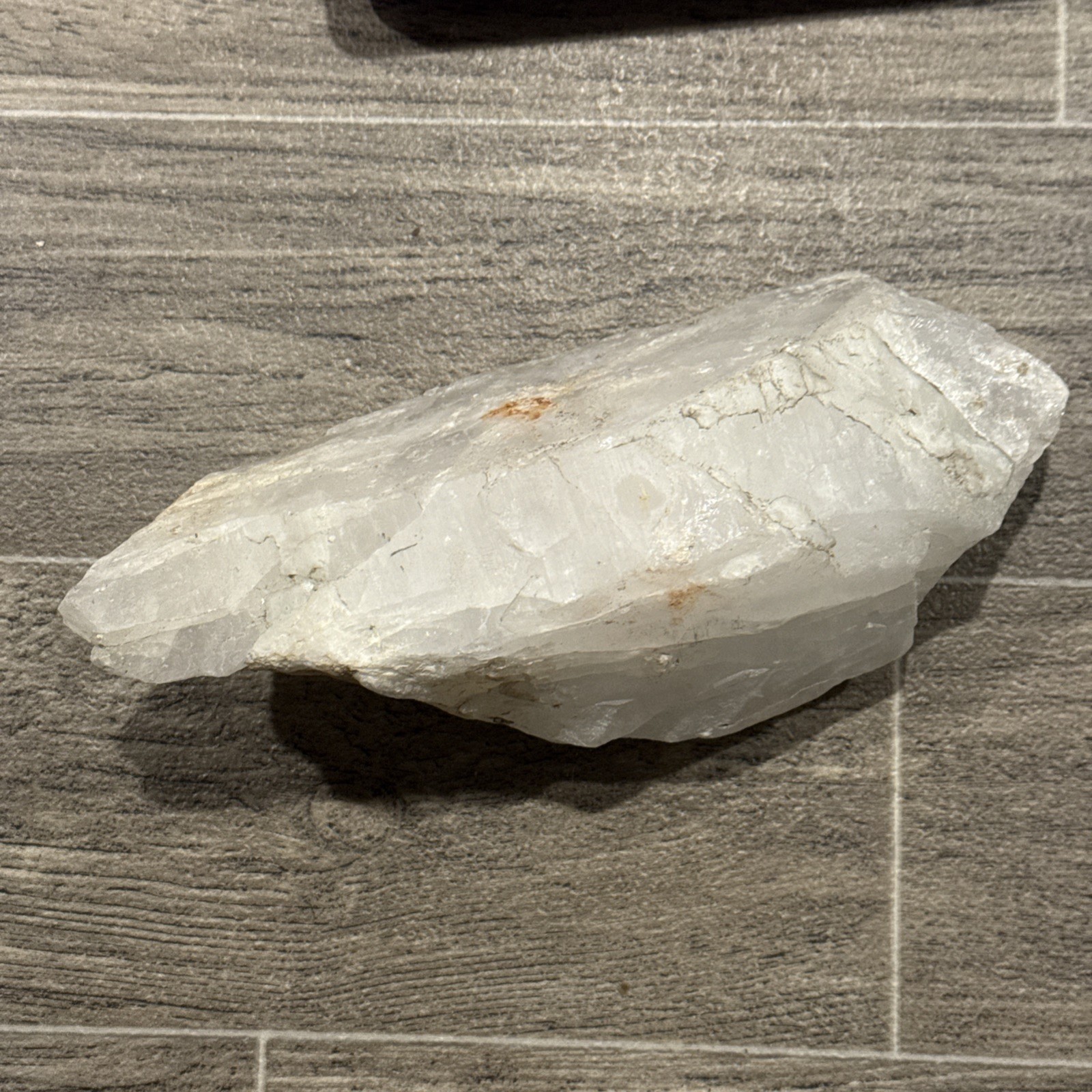 Natural Quartz Point very large ~10 1/4 inches long X 4 1/8 inches 5 Lbs 13.9oz