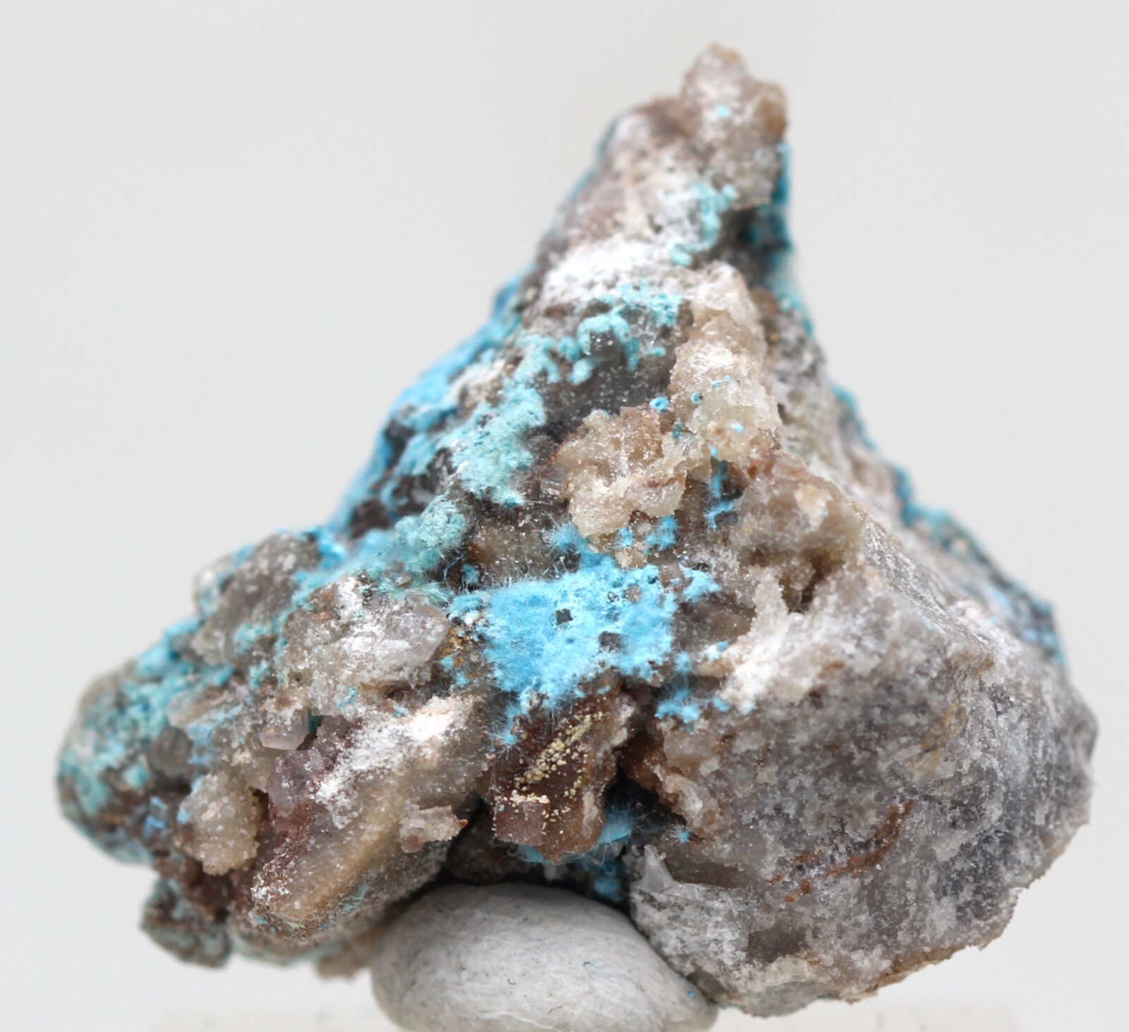 CYANOTRICHITE Crystal Spray Cluster Mineral Specimen GUIZHOU CHINA