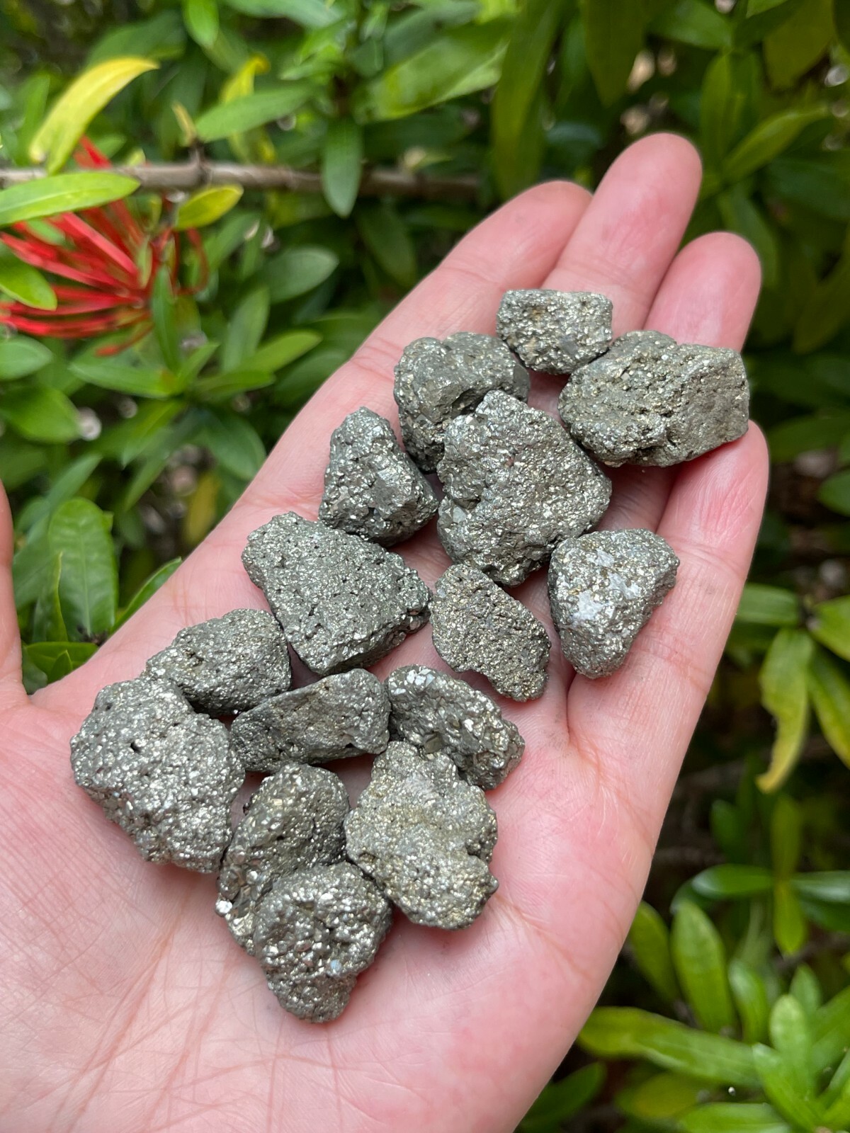 Grade A++ Small Rough Pyrite Stone, 0.5-1″ Raw Pyrite Stone, Wholesale Bulk Lot