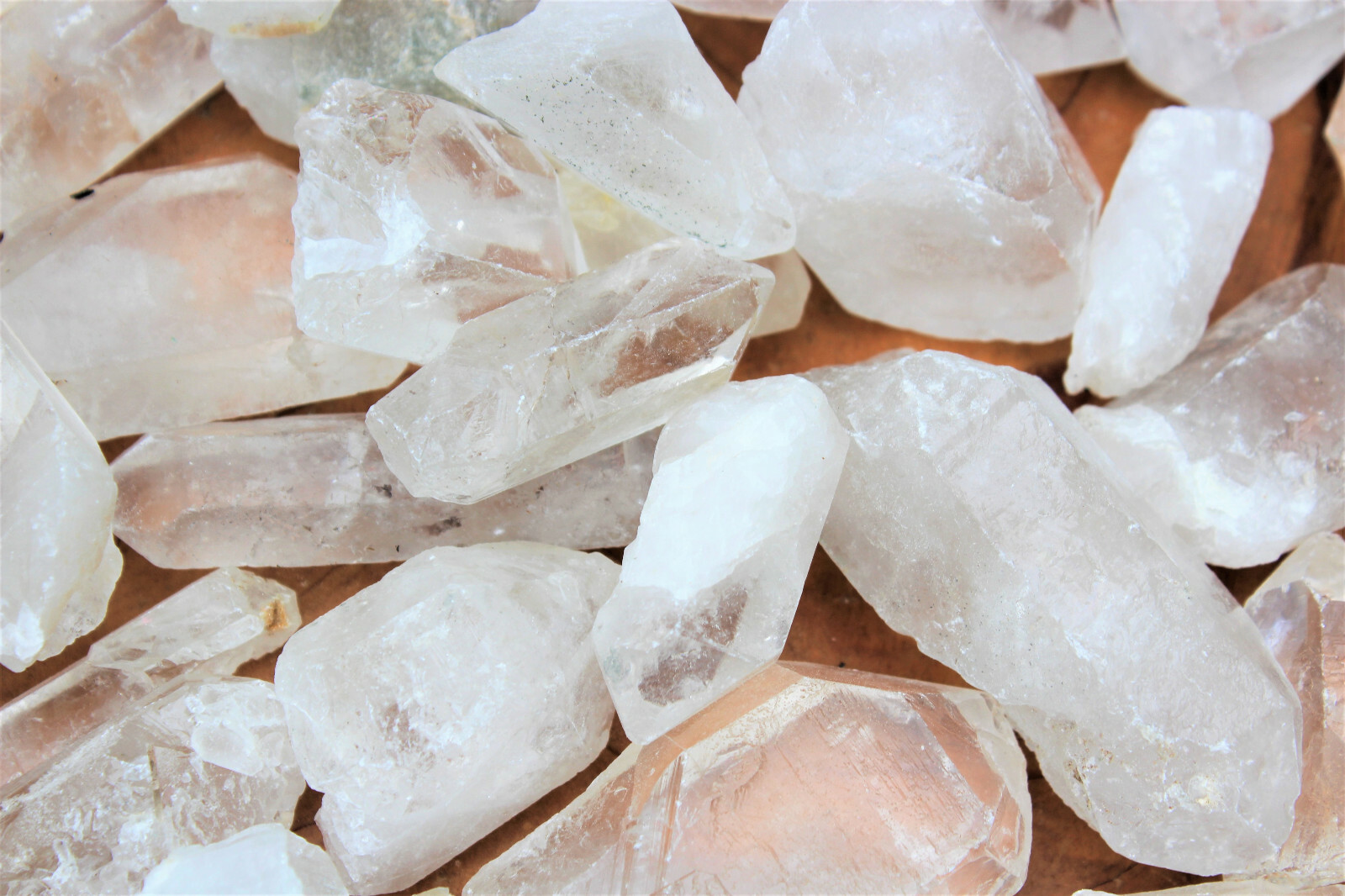 Wholesale CLEARANCE Bulk Lot 1 lb Rough Natural Quartz Crystal Points 16 oz