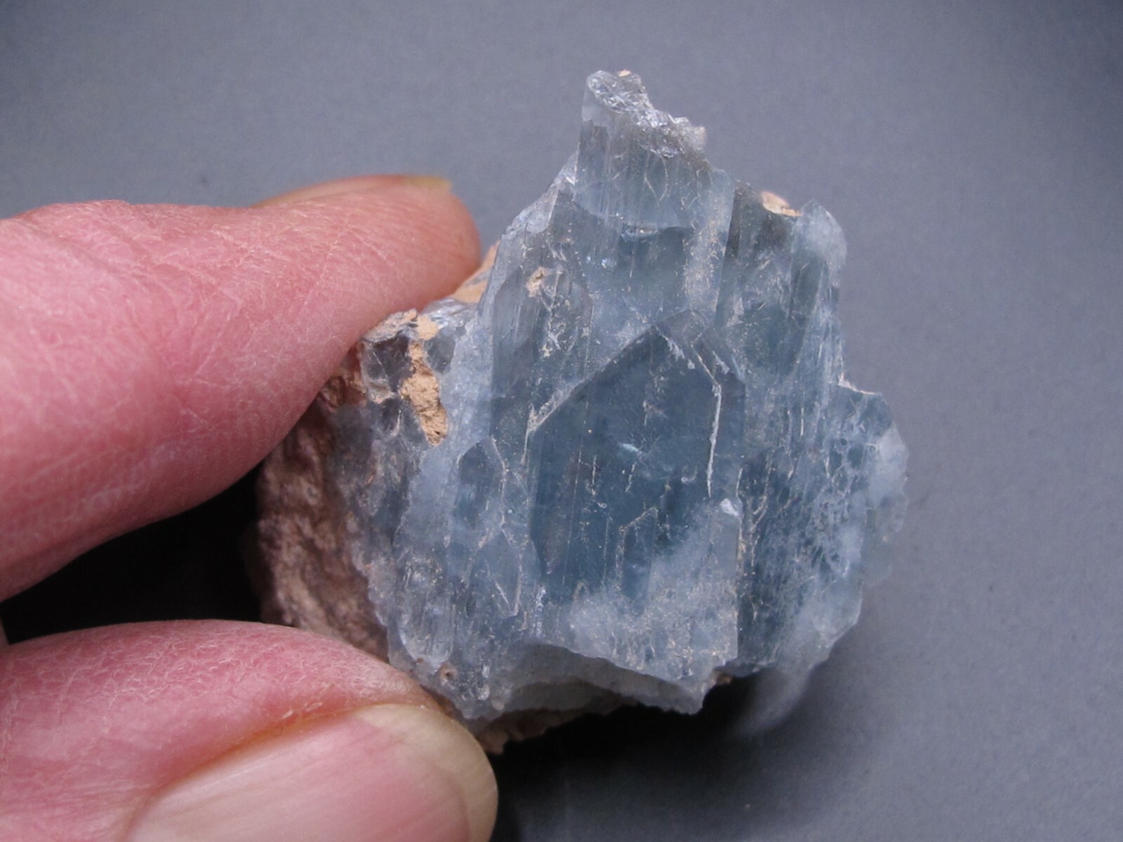 Crystals * Blue Barite * 22 grams * Lovely dark Blue * Stoneham