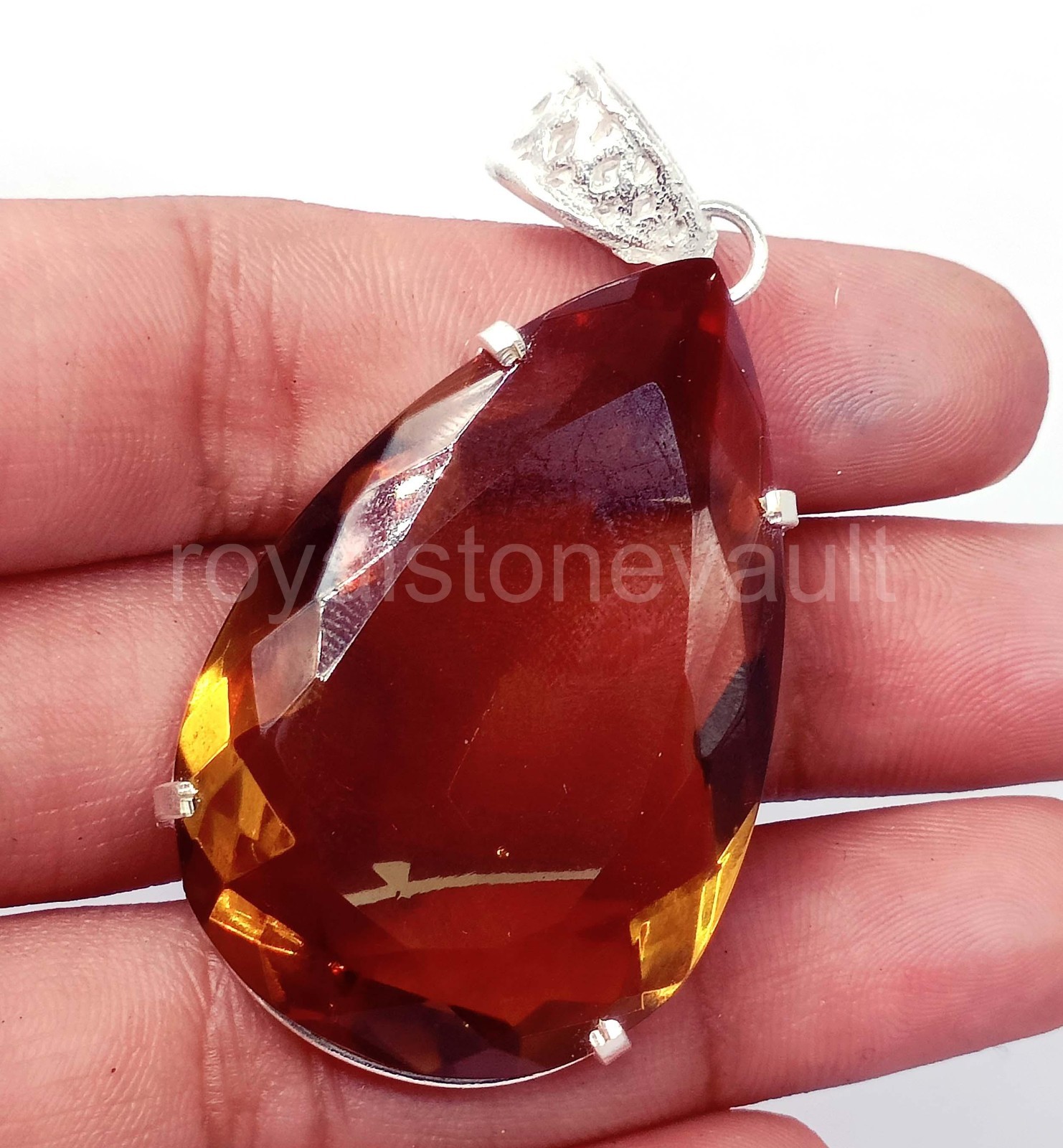 90.00 Ct Natural Color Change Alexandrite Pear Shape Pendant IGL Loose Gems 6YNY