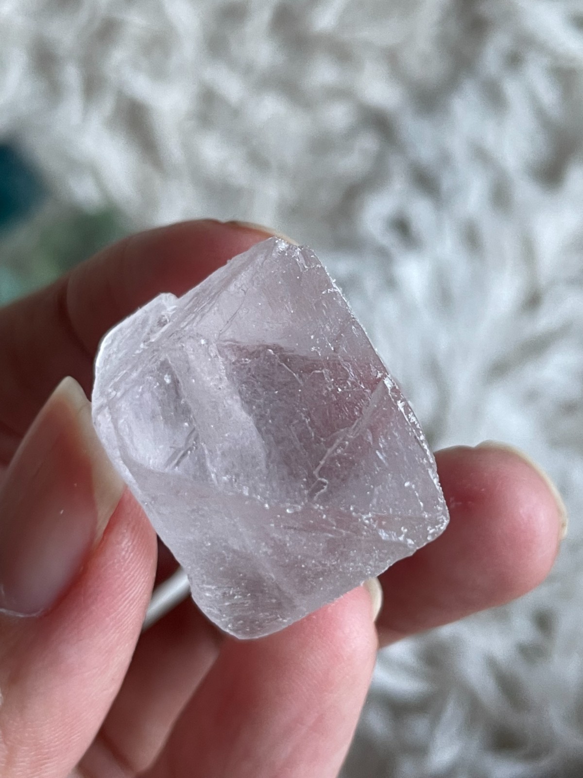 Raw Fluorite Octahedron Crystals – Natural Rainbow Fluorite- Intuitive pick