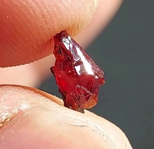 ULTRA RARE GEM RHODOCHROSITE N’Chwaning I Mine, KMF, South Africa