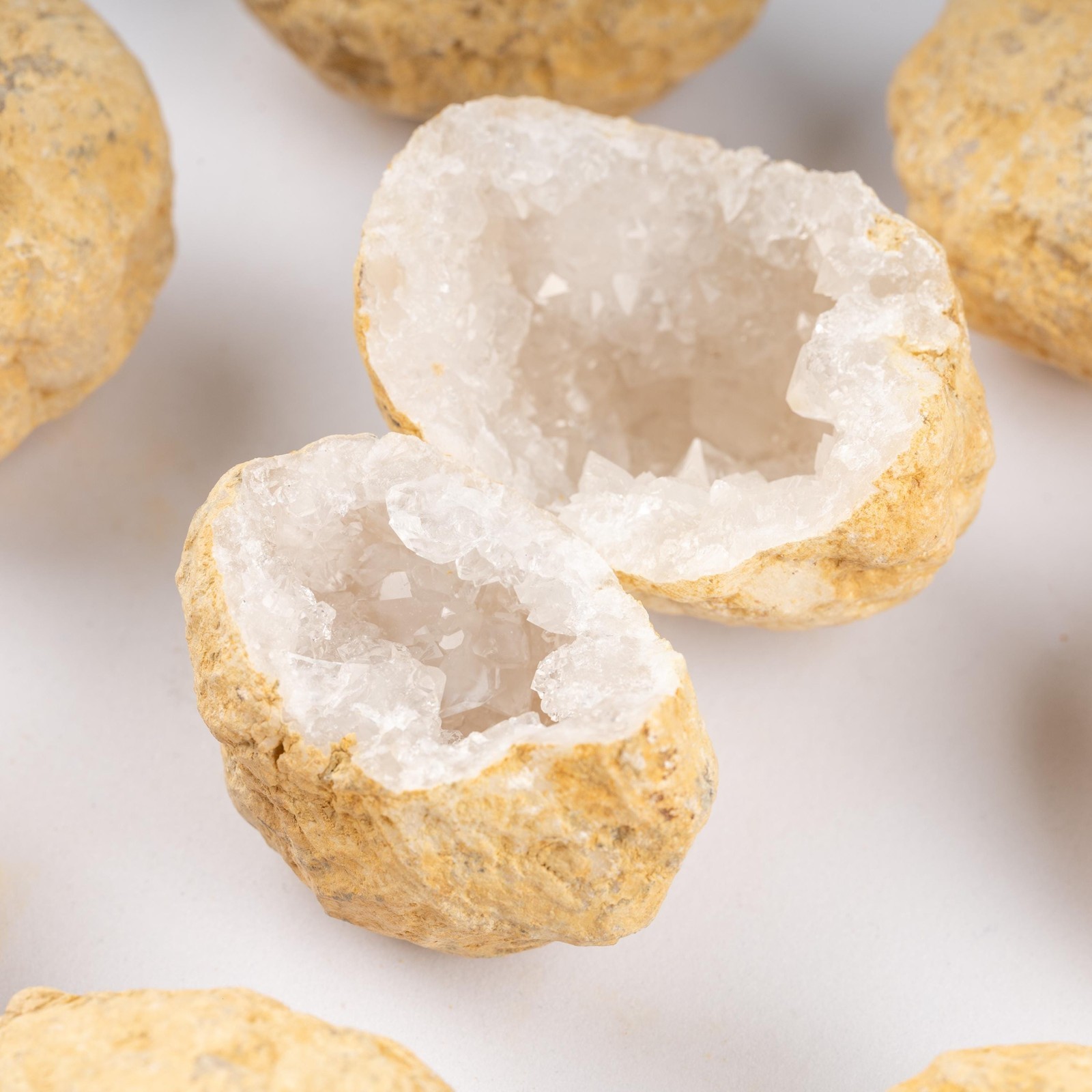 Break Your Own Geodes, Natural Quartz Geode 1.5-2″, Meditation, Crystal Gift