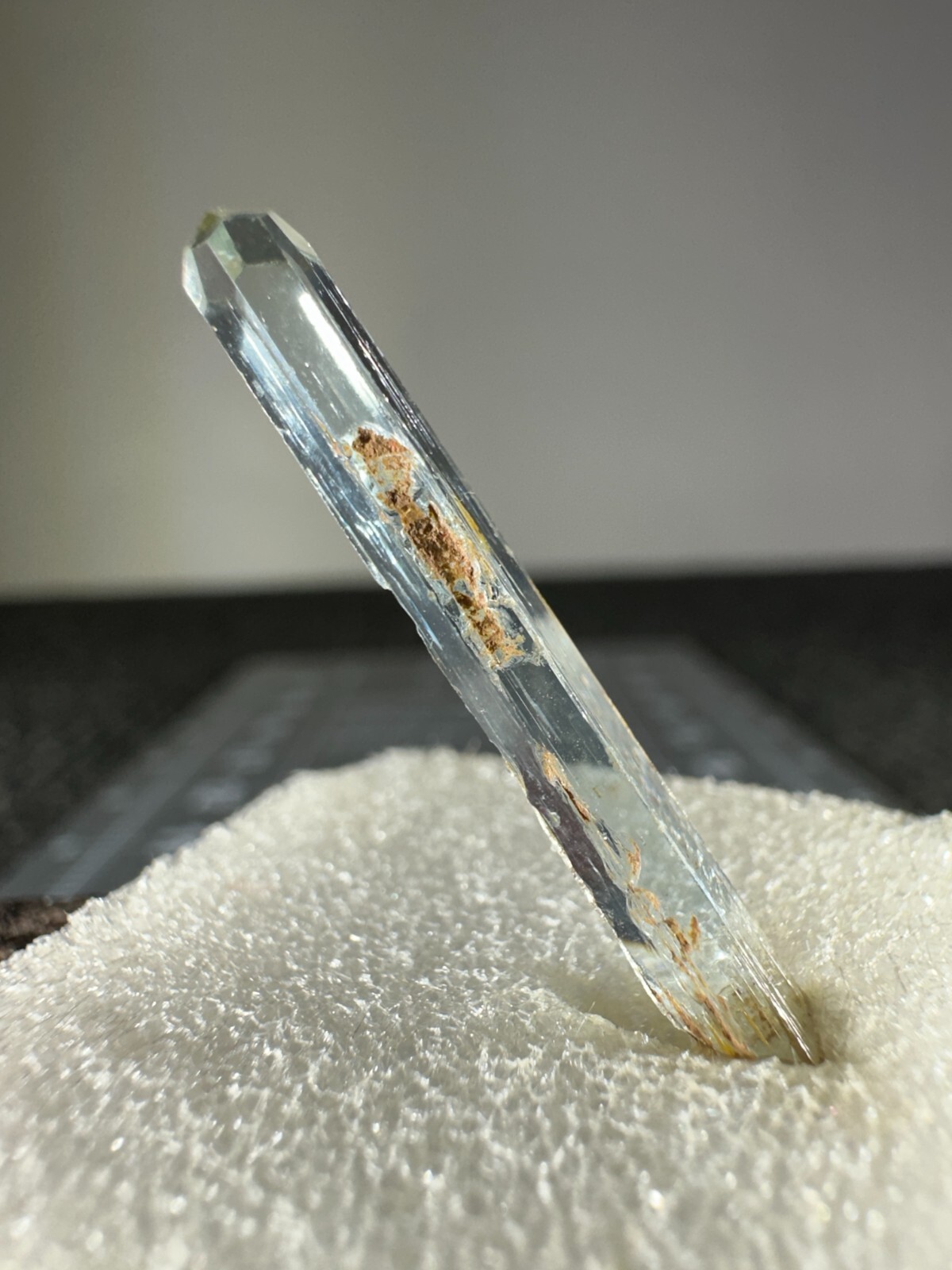 ➤ 1-1/4 Inch Facet Grade BLUE AQUAMARINE CRYSTAL – Mt. ANTERO Colorado VIDEO➤122