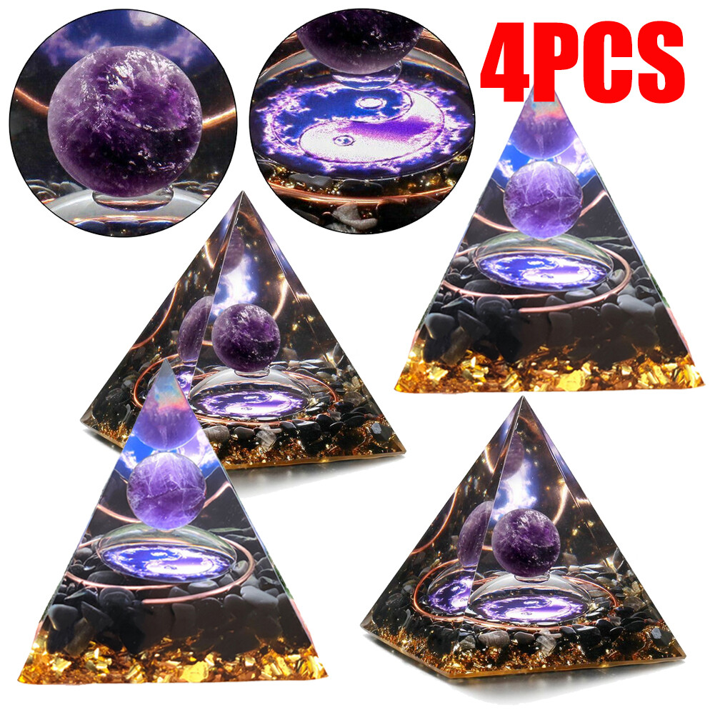 Orgone Pyramid Energy Generator Emf Protection Healing meditation Orgonite USA