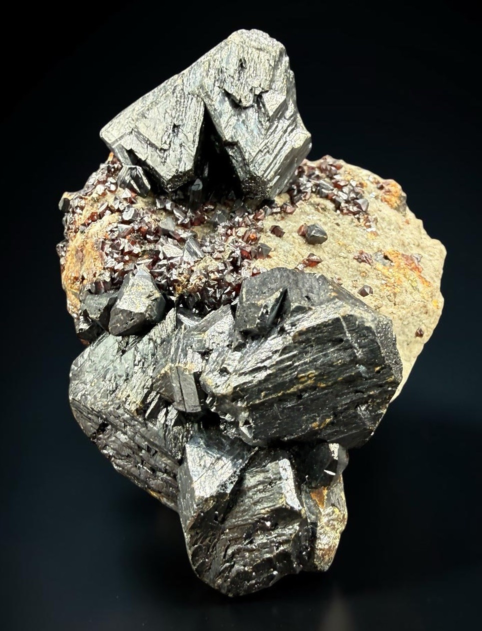 Sphalerite & Ruby Jack Crystals : Tri State Mining District . United States 🇺🇸
