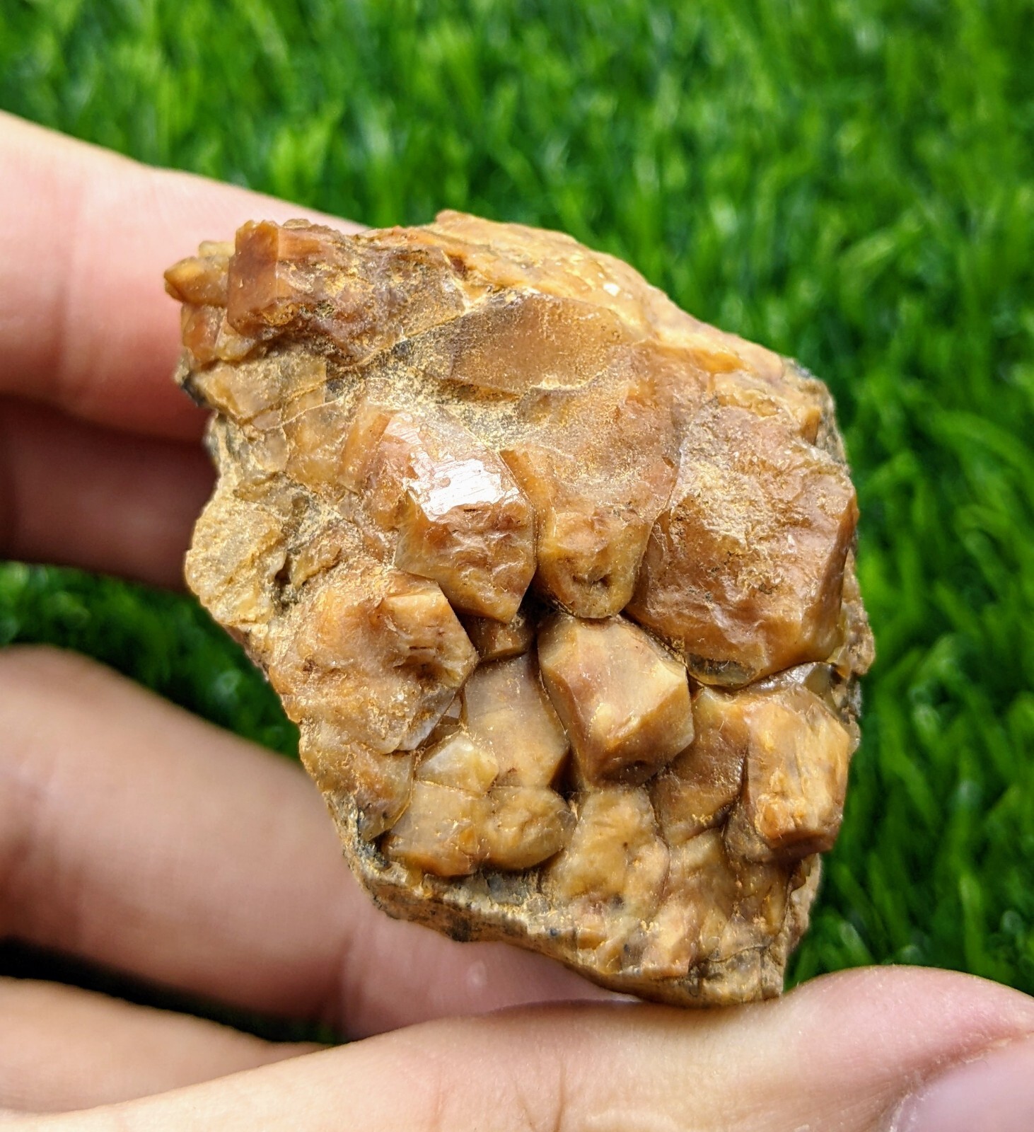 Astrophyllite included quartz cluster from Zagi KP Pakistan weight, 76 grams