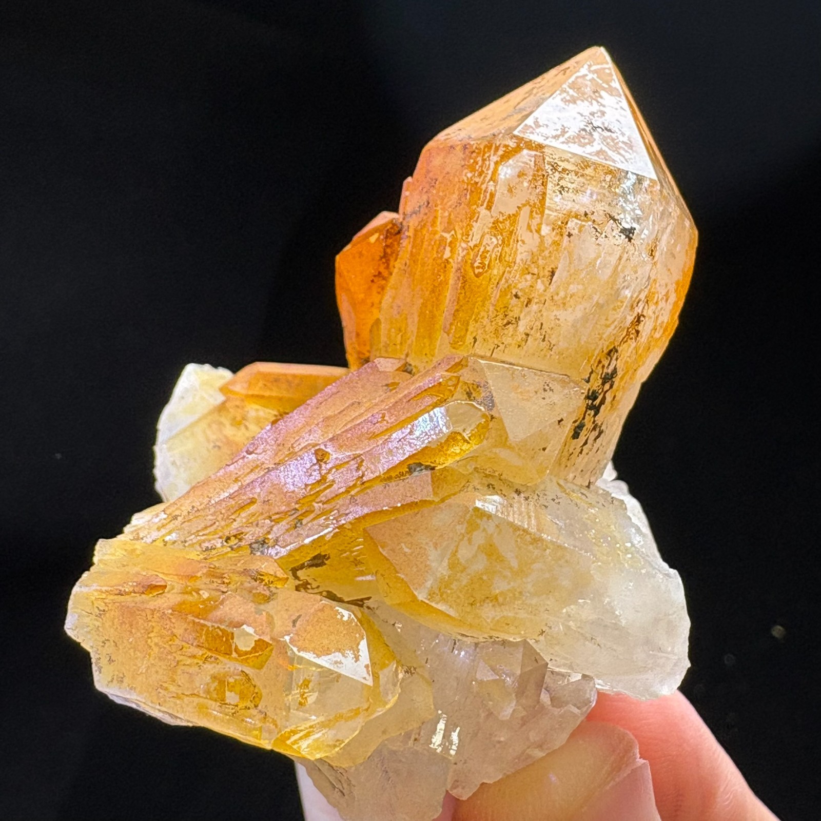 Natural Clear Quartz Cluster Crystal Specimen Raw Mineral Heal Reiki Clarity