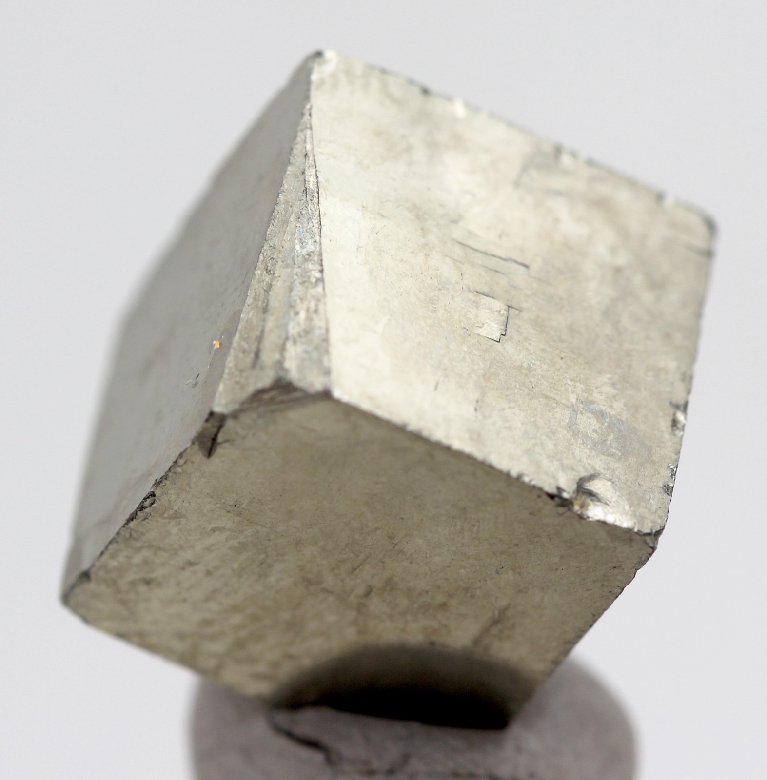 PYRITE CUBE Crystal Mineral Specimen Cluster Golden Fools Gold PERU