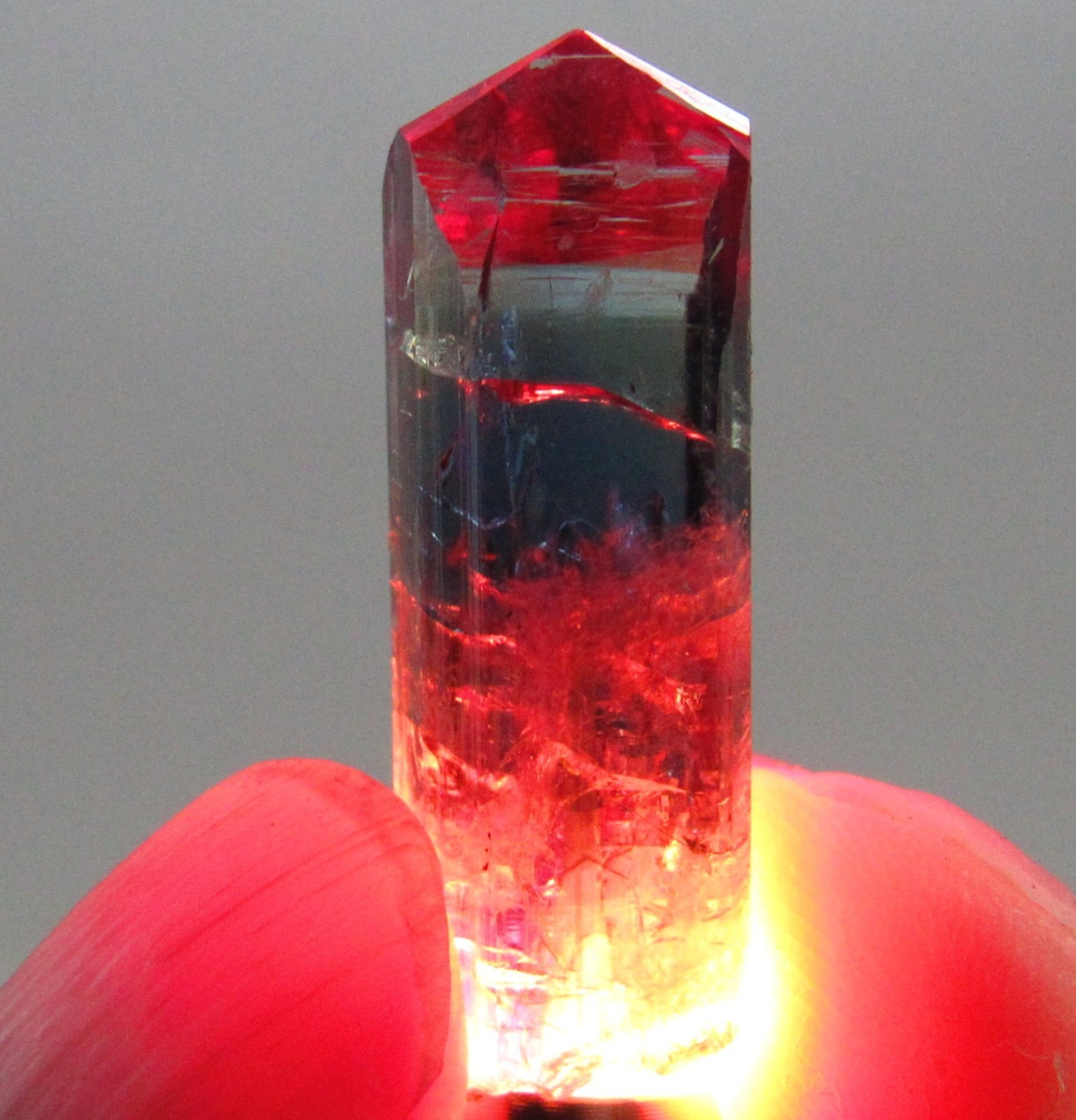 MESMERIZING GLASSY GEM CLEAR UNHEATED TANZANITE CRYSTAL!!! TANZANIA