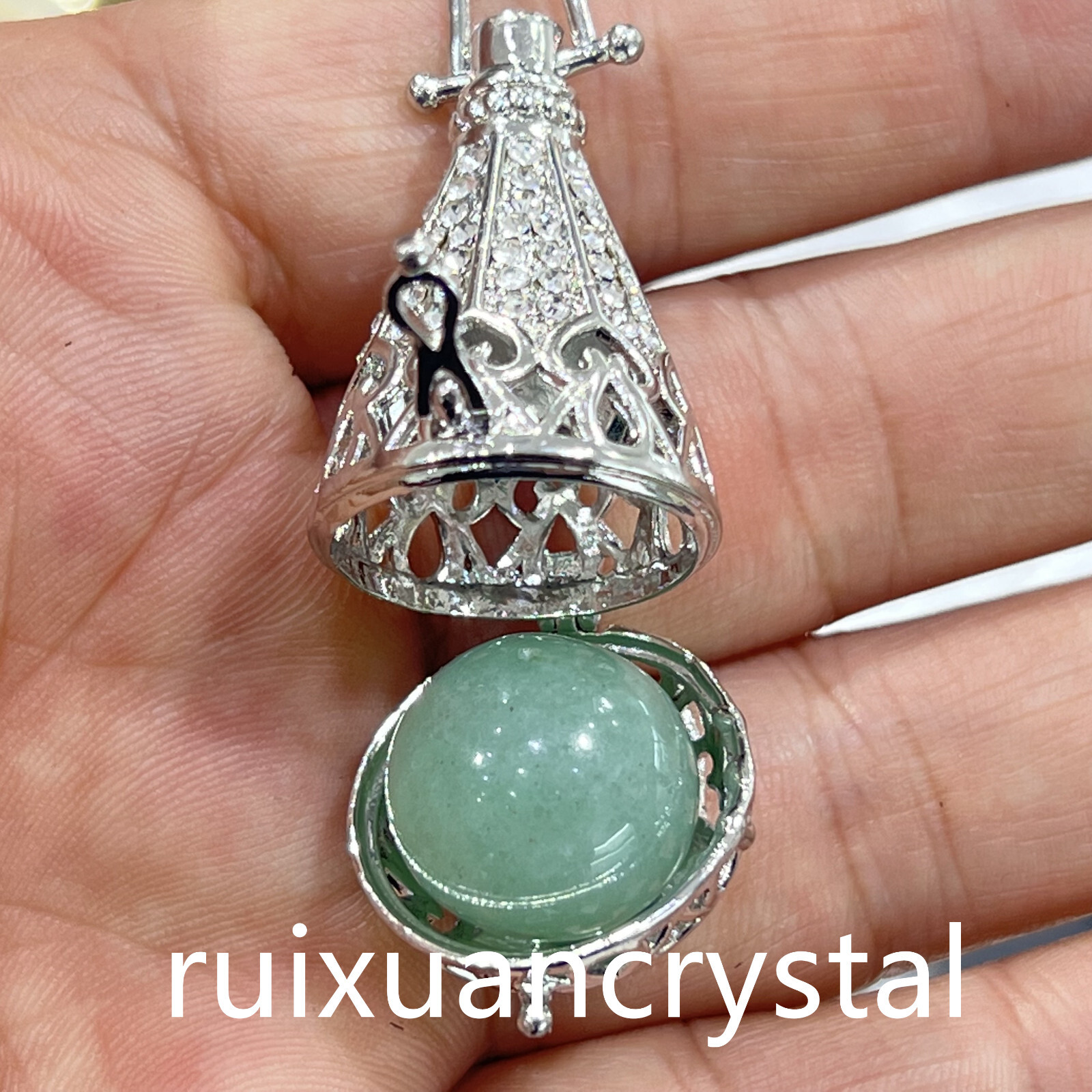 1pc Natural Aventurine Quartz Sphere Crystal Reiki Healing