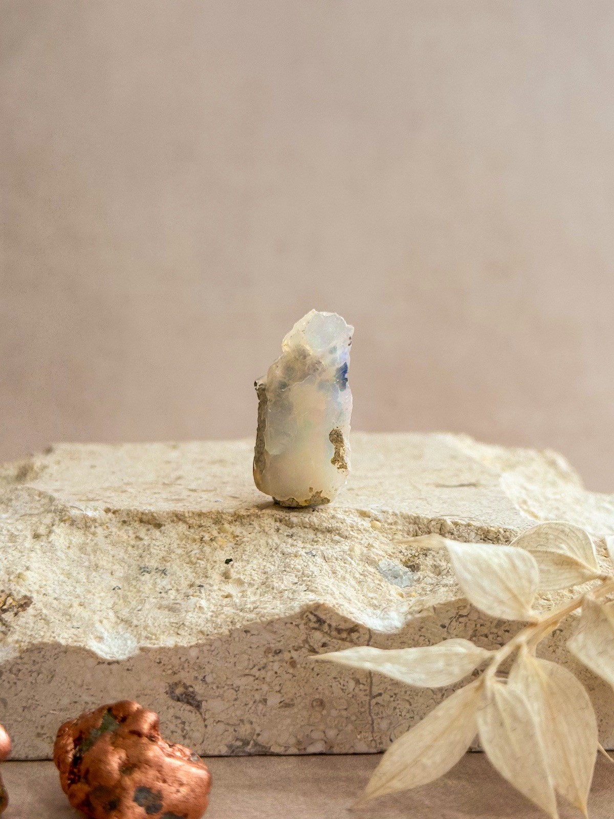 Rough Ethiopian Opal Crystal From Ethiopia (A)