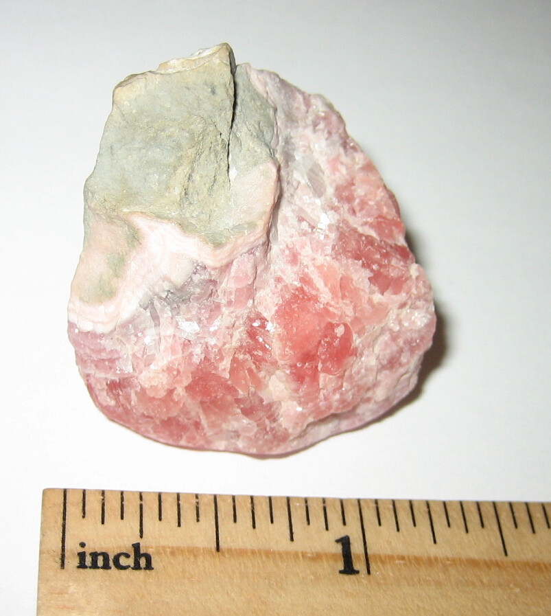 1.2″ POLISHED / ROUGH NATURAL RHODOCHROSITE CRYSTAL MINERAL ARGENTINA ~ 36.9g *1