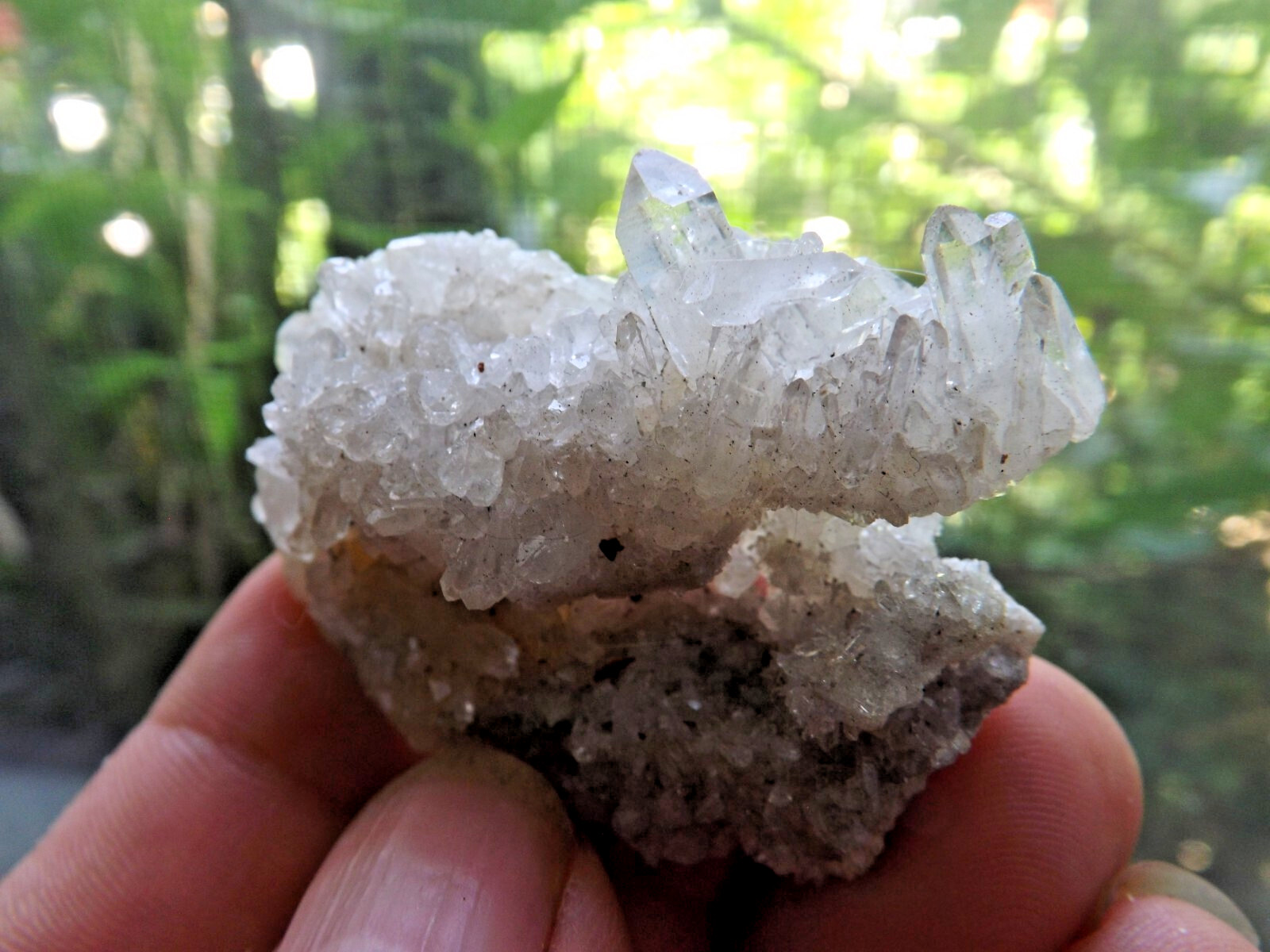 Ellenville needle quartz crystal matrix 22 grams 38x48x17mm Awesome piece!!