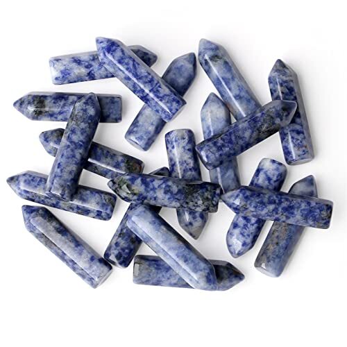 20pcs Amethyst Natural Healing Crystals Stones Polished Tumbled Gemstones Bulk