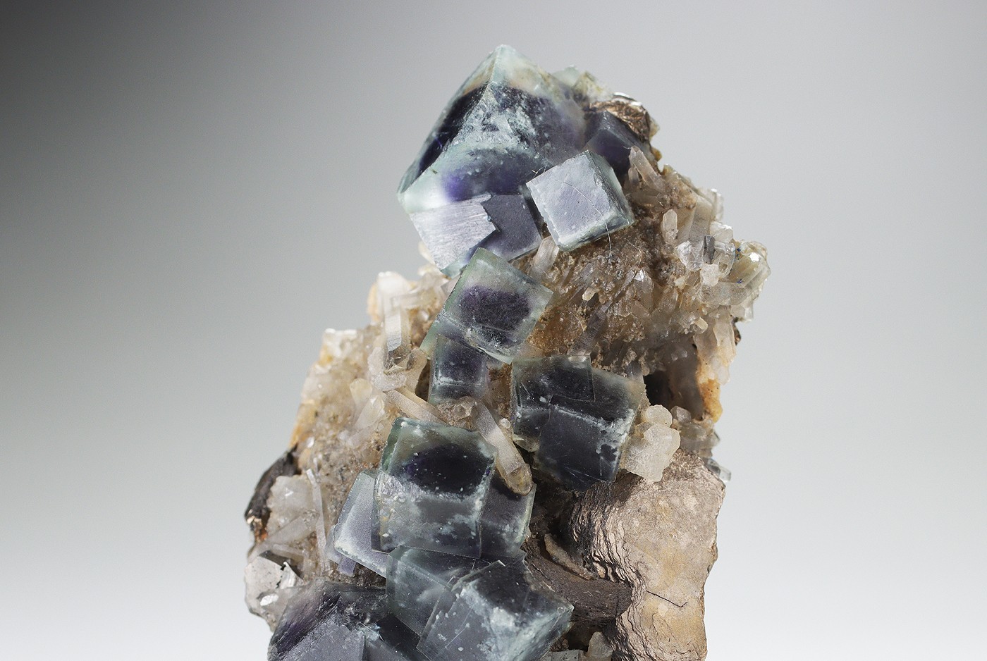 Killer!!Alien Eye ZONED Multicolor Fluorite Quartz Crystal, Yindu Inner Mongolia