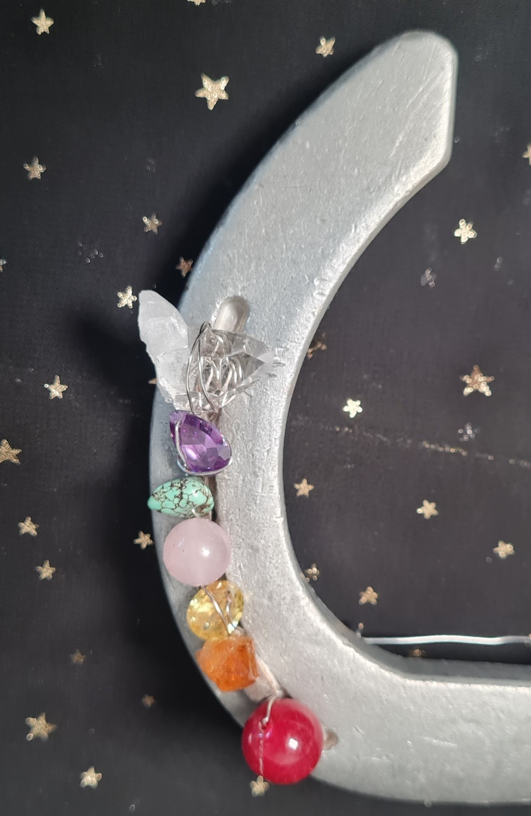 Chakra Alignment Aluminum Horseshoe Farmhouse Decor