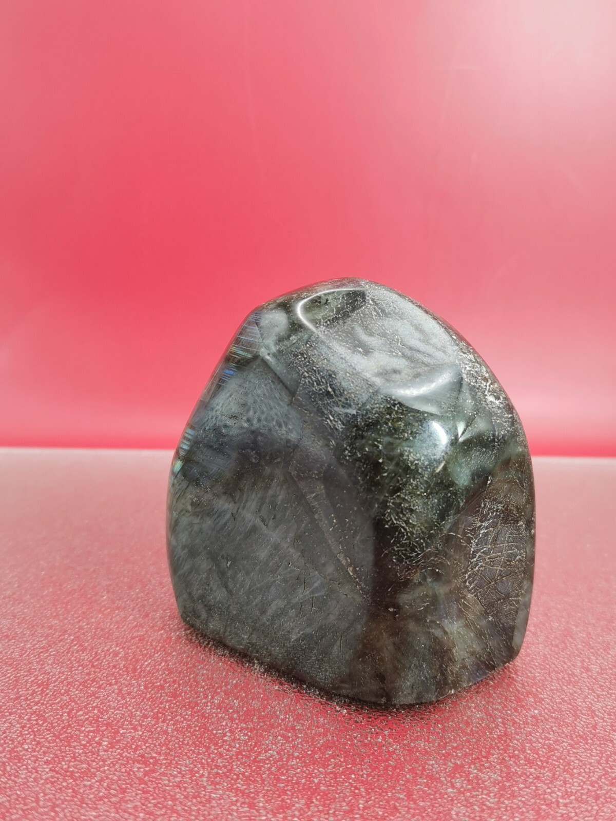 Natural Flash Labradorite Quartz Crystal Freeform Rough Mineral Healing 2+LB