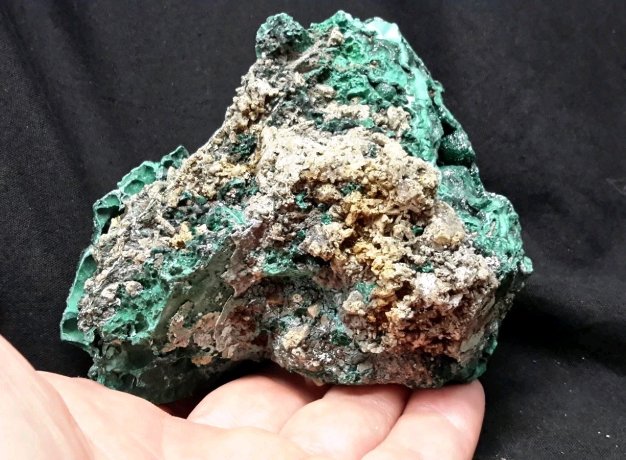 4″ MALACHITE Specimen from Katanga, Democratic Republic of the Congo