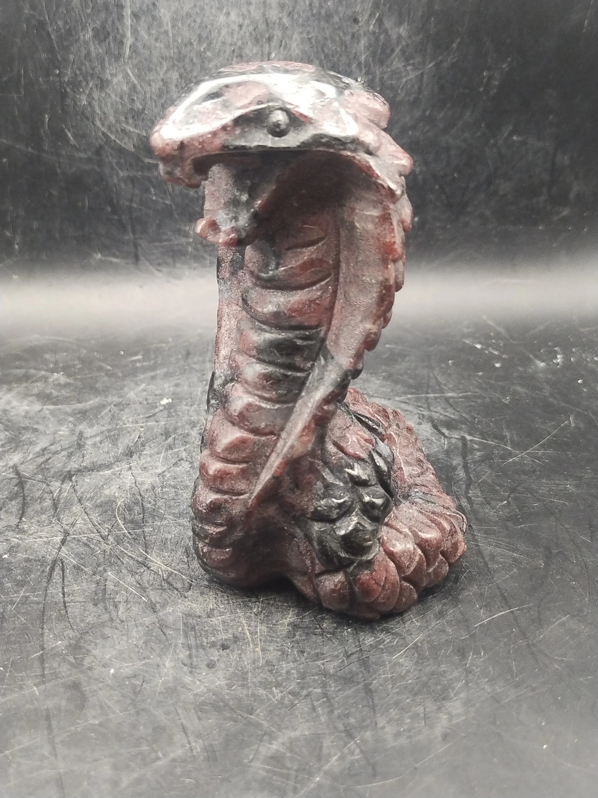 Astrophyllite garnet firework king cobra!! 10 ounces, 3.9 inches tall
