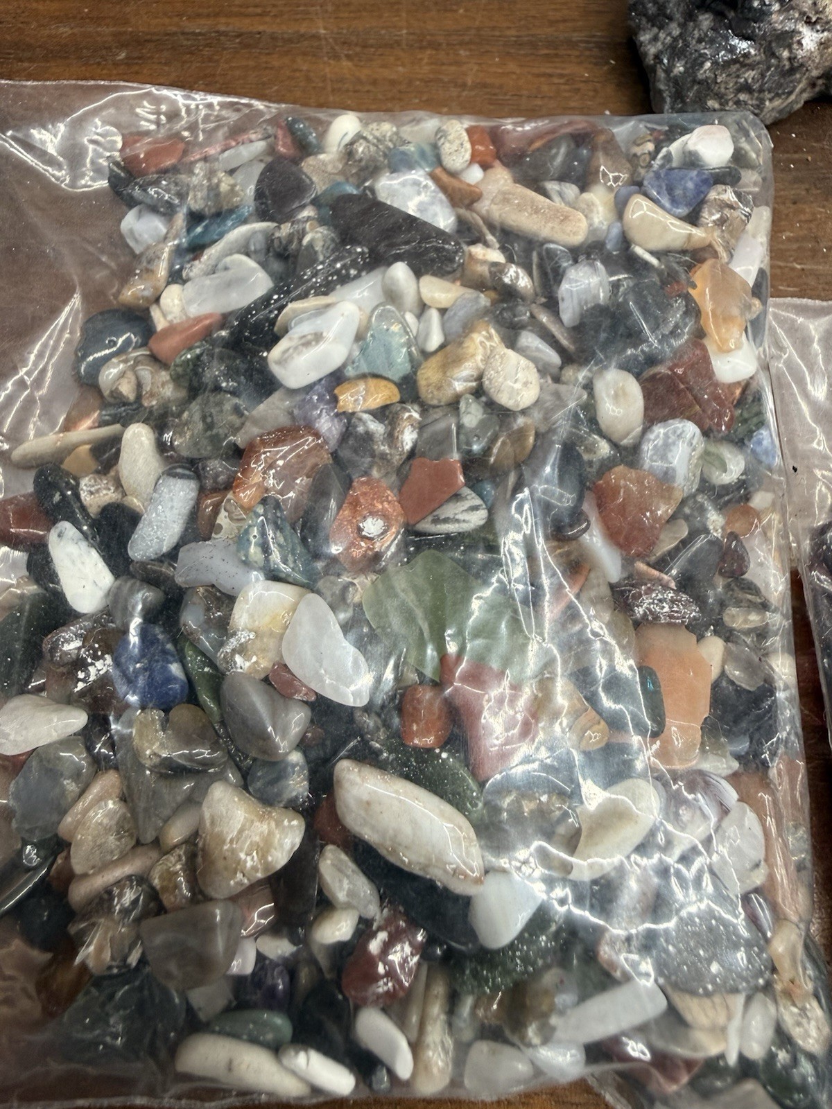 Rock & Mineral Collection Agate Fossils Tumbled Stones Garnet Mixed Gem Lot