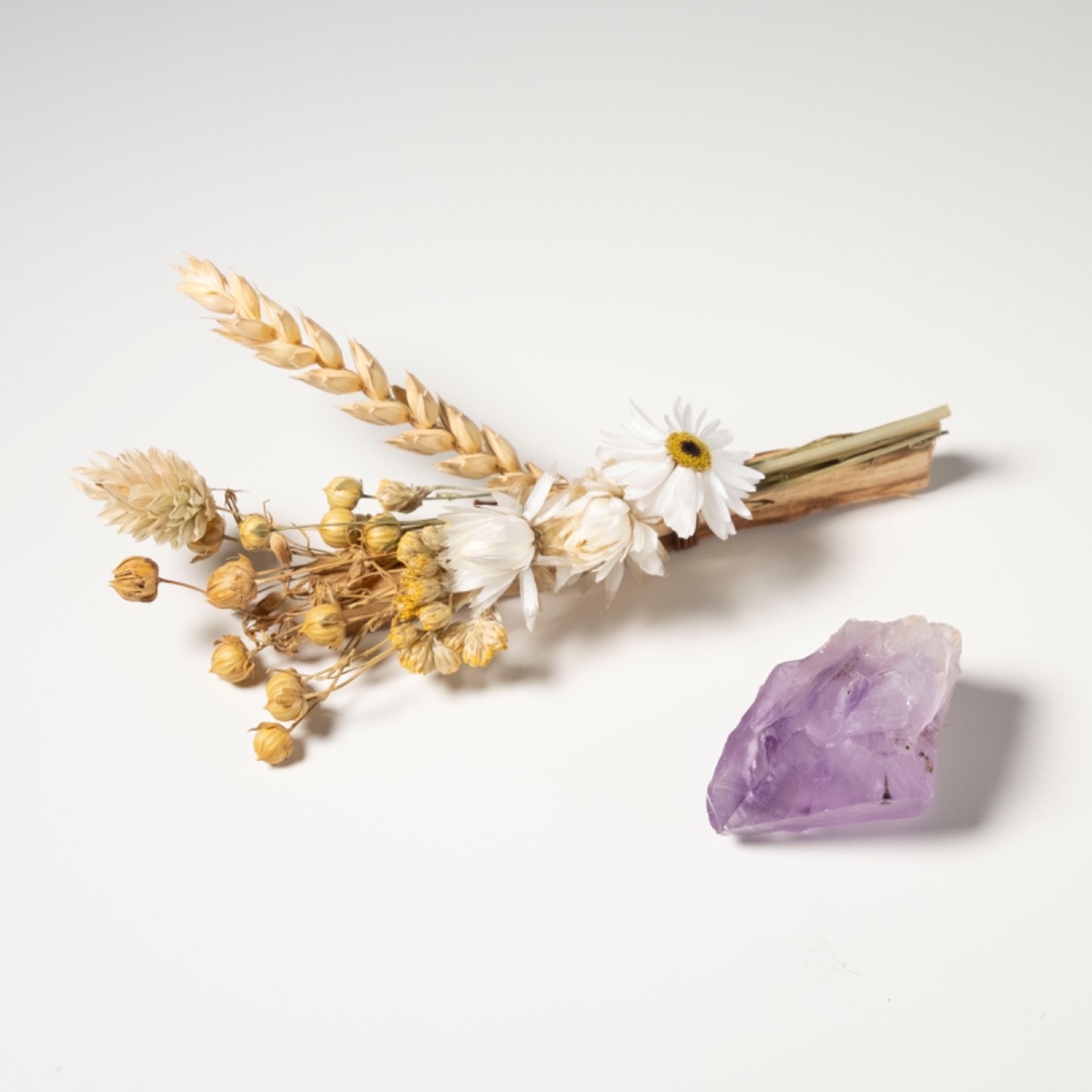 Amethyst Crystal Point 5 pcs, Natural Assorted scrying Stone (30-50g, 4-4.5cm)