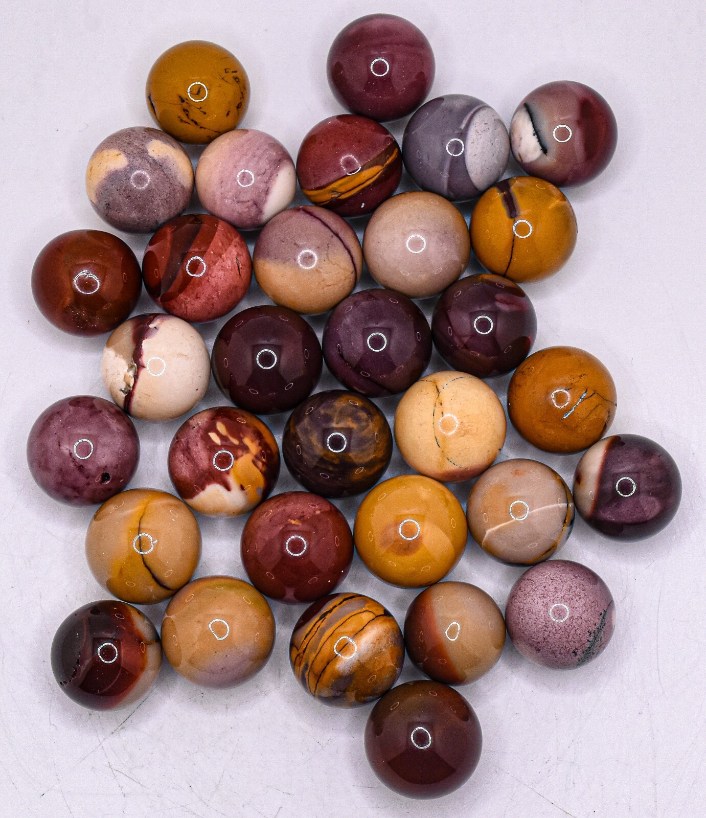 20mm Mookaite Jasper Sphere Polished Multicolor Crystal Mineral – Australia 1PC
