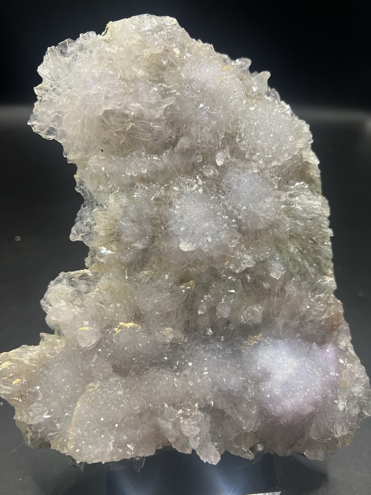 Large Natural 1.3 LB Multicolor Zeolite W/ Stand!Crystals ,Minerals,Home Decor