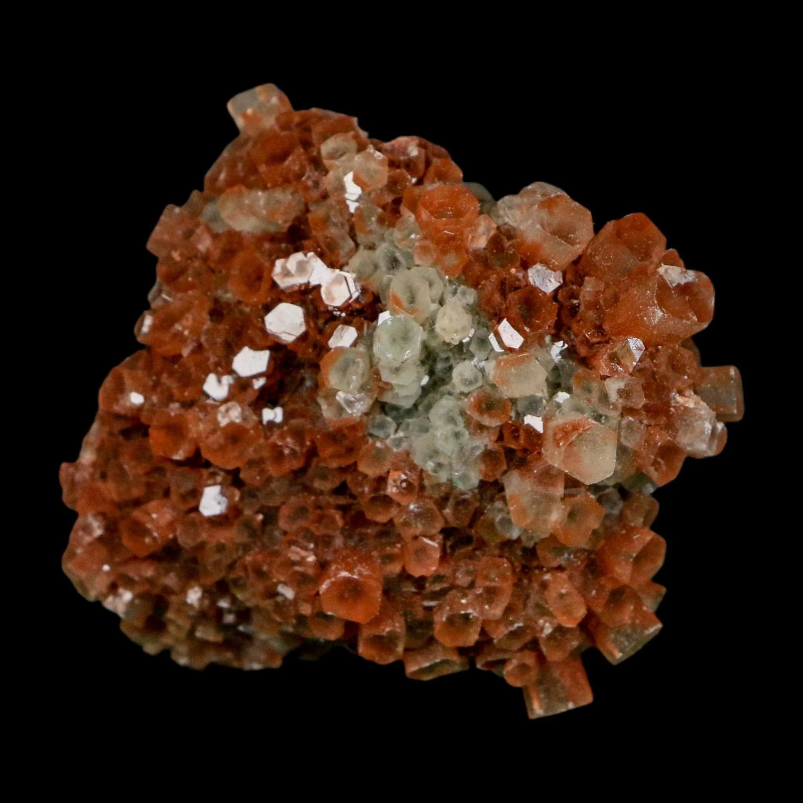 2.1″ Aragonite Mineral Two Tone Crystal Cluster Specimen Tazouta Morocco
