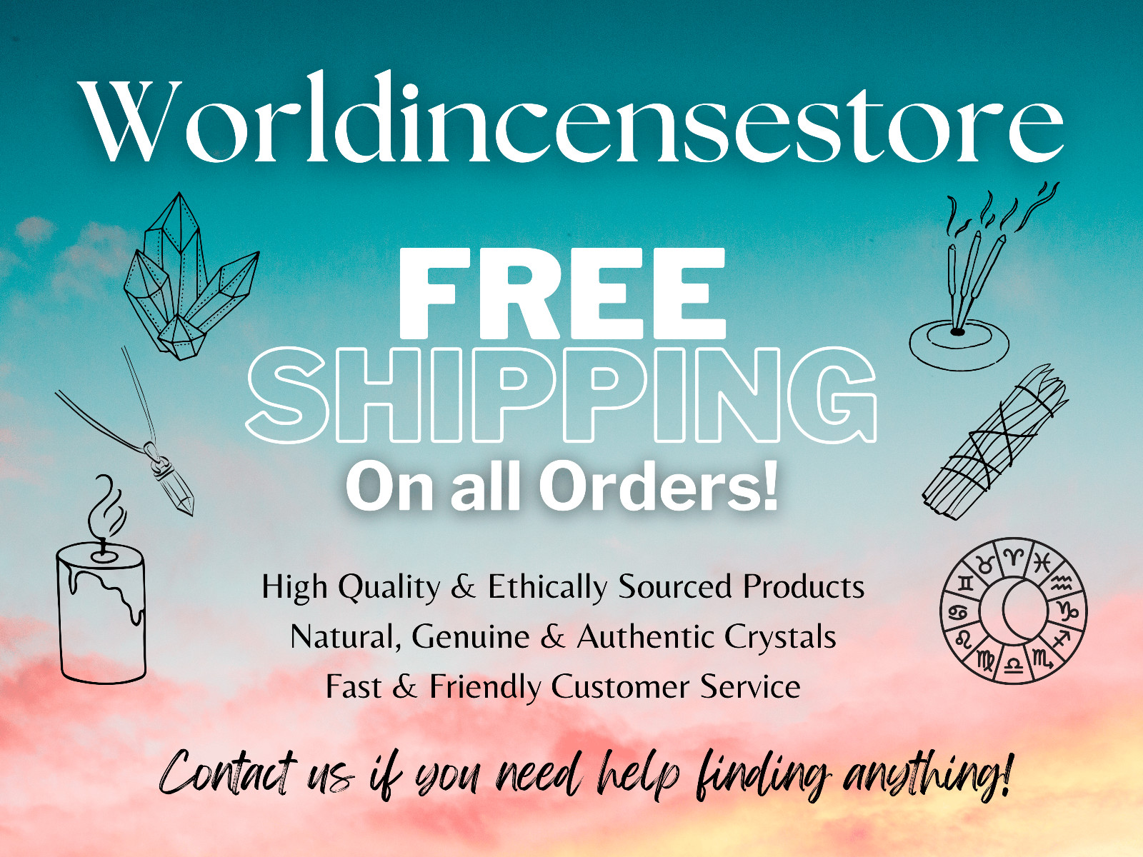 Crystal Gemstone Pendulums – Natural Faceted Pendulum (Dowsing, Divination)