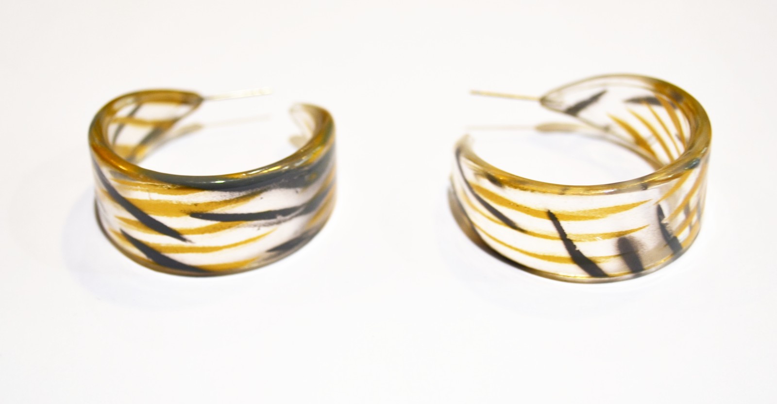 gold and silver hoop earrings Jewelry
