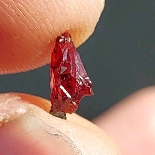 ULTRA RARE GEM RHODOCHROSITE N’Chwaning I Mine, KMF, South Africa