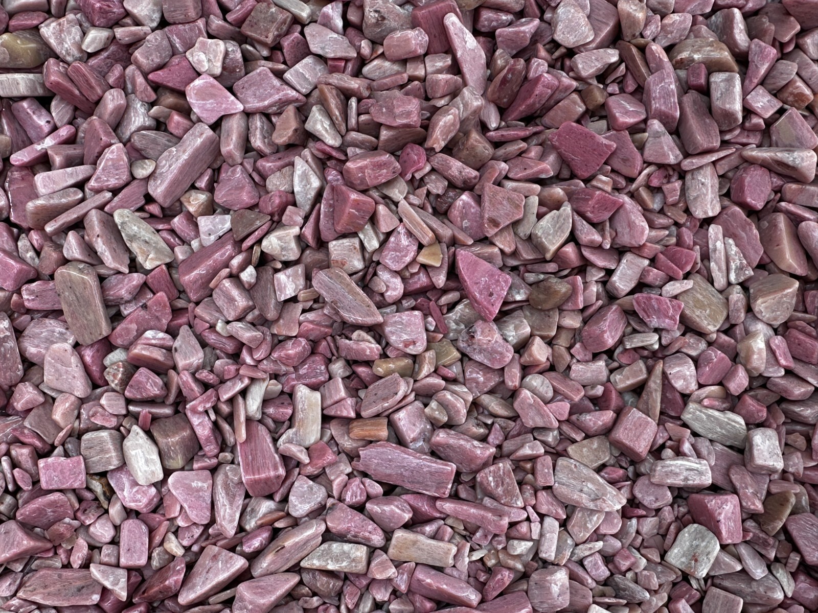 Grade A++ Pink Opal Semi Tumbled Gemstone Chips 2 – 13mm, Wholesale Bulk Lot