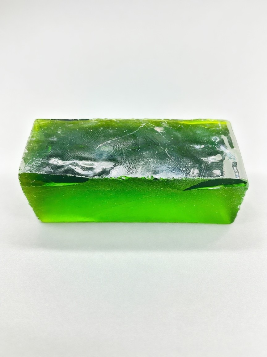 Lab-Grown Synthetic Emerald Nano Crystal 410-510CT– Light Green Rough Gemstone