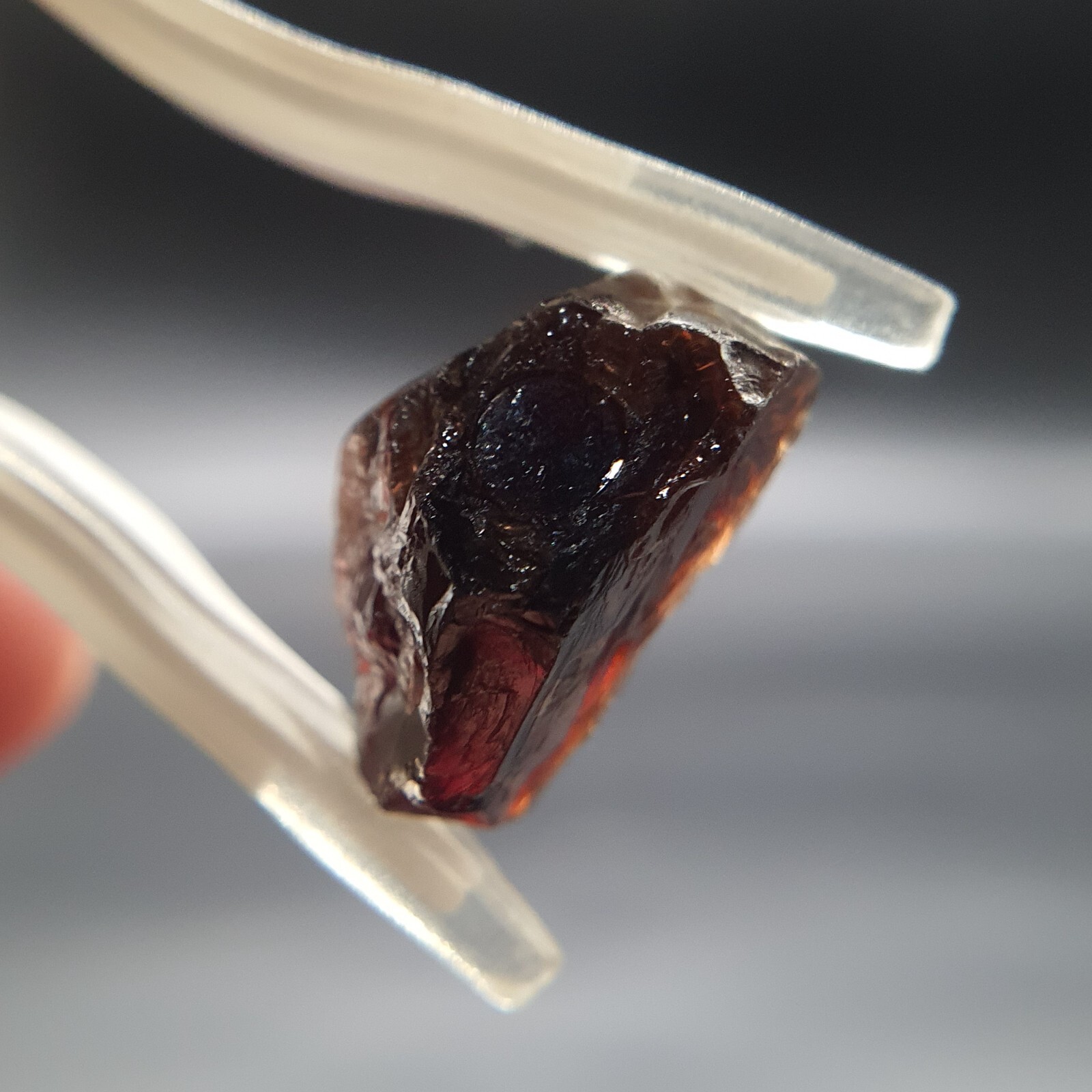13.36Ct Natural Zircon Facet Grade Jacinth Cambodia Ratanakiri Crystal eye Clean