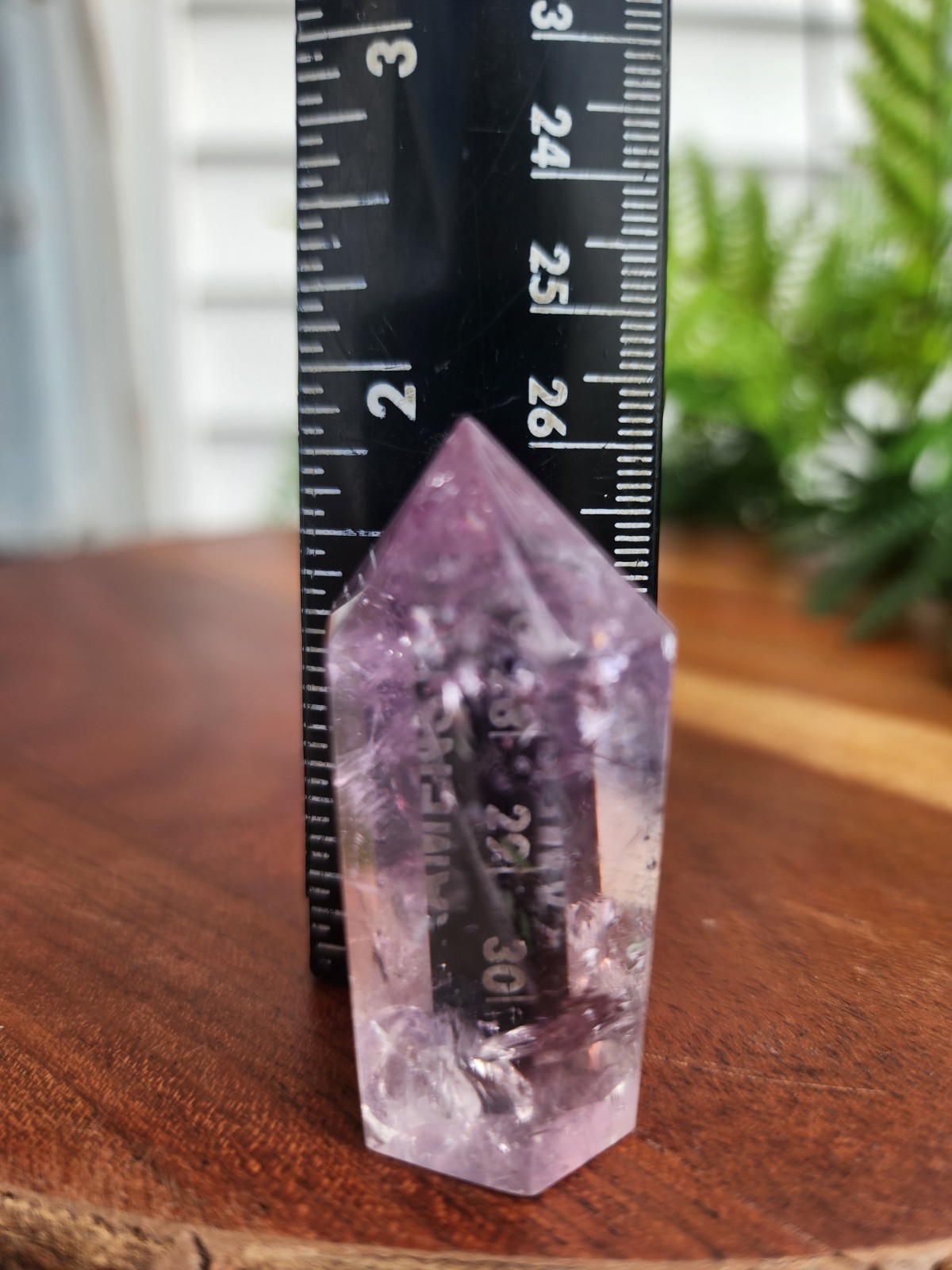 30 grams Amethyst Tower Reiki Healing Point 1-7/8″ Tall