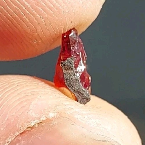 ULTRA RARE GEM RHODOCHROSITE N’Chwaning I Mine, KMF, South Africa