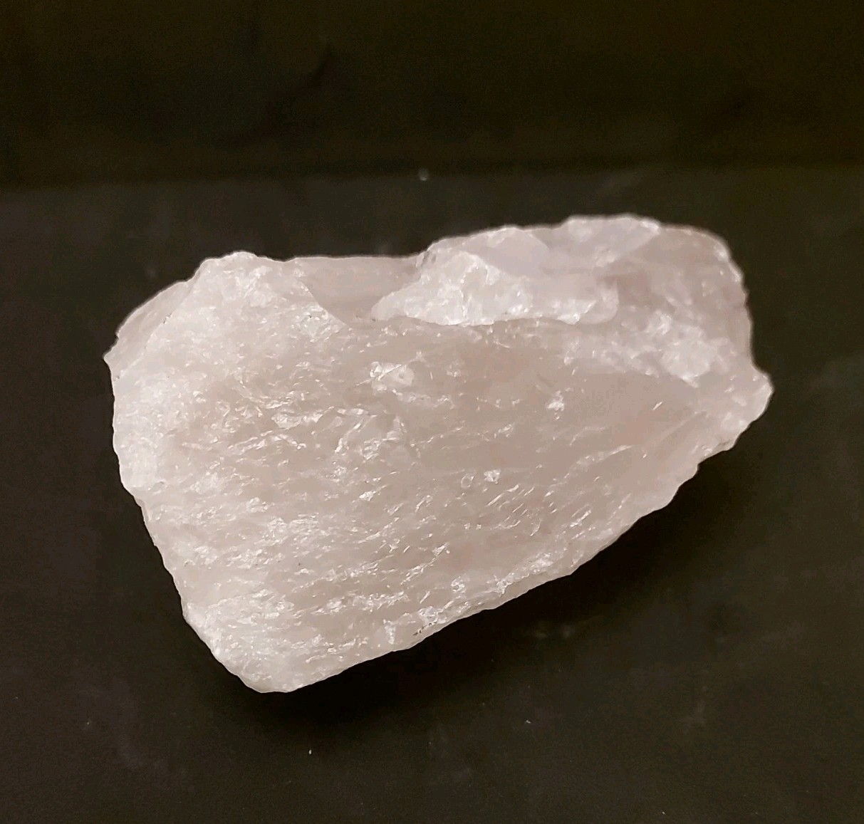 Rose Quartz Raw, 315-76gram, Crystal/Mineral, 13- 7cm, Lump, Natural