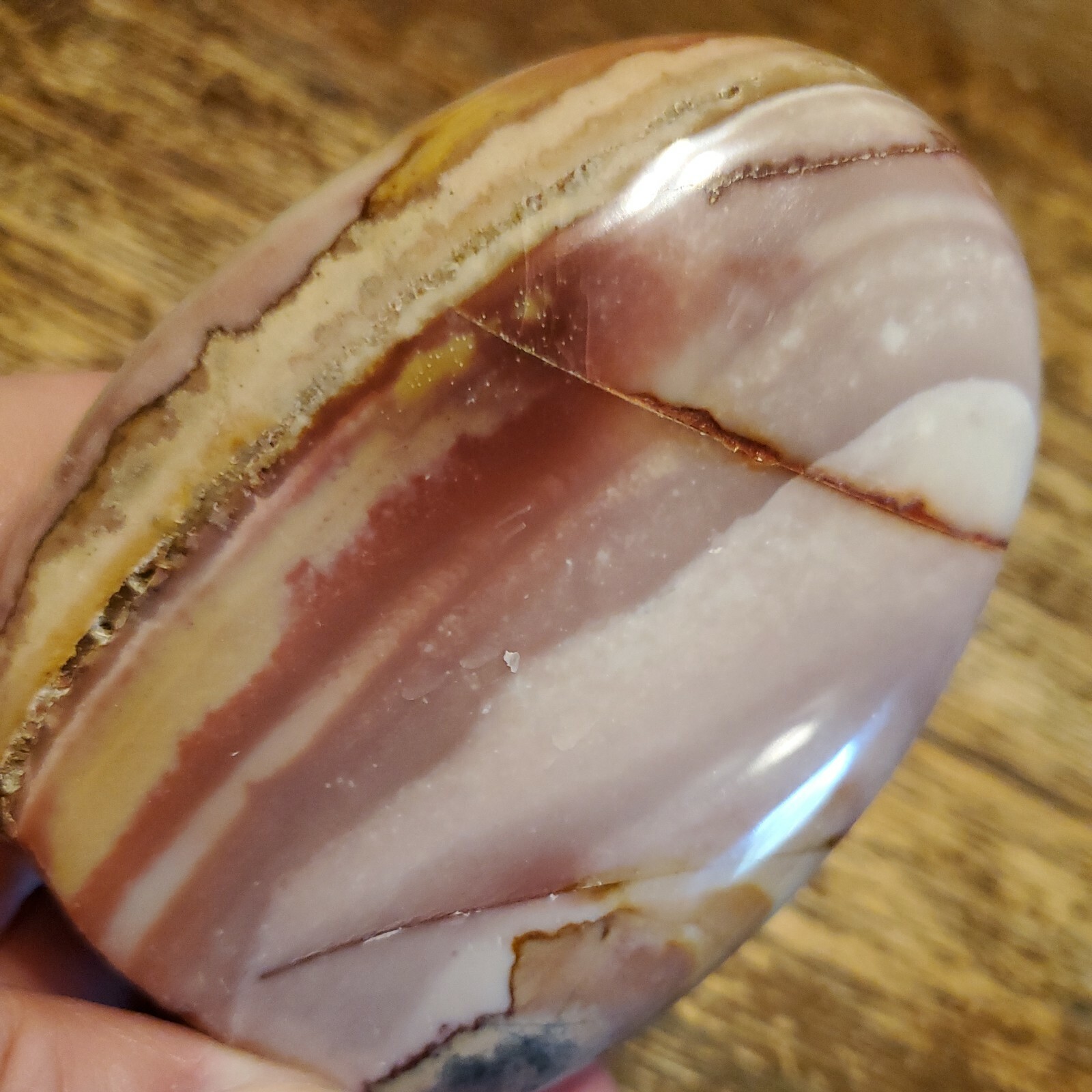 Polychrome Jasper Crystal Freeform 3.45in x 2.51in x 1.15in