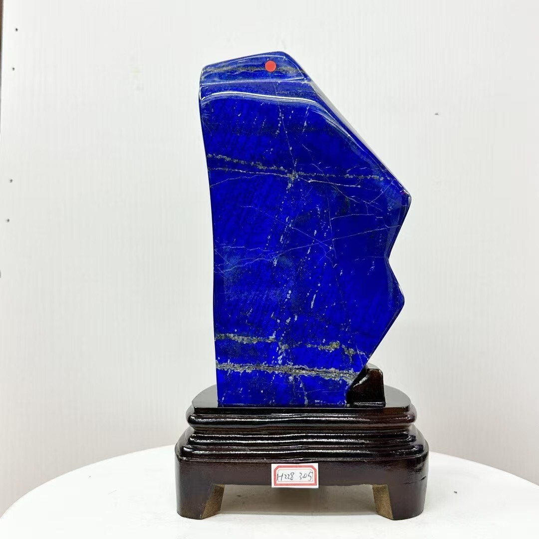 6. lb Lapis Lazuli Freeform Polished Rough Tumble Healing Crystal Specimen Stone