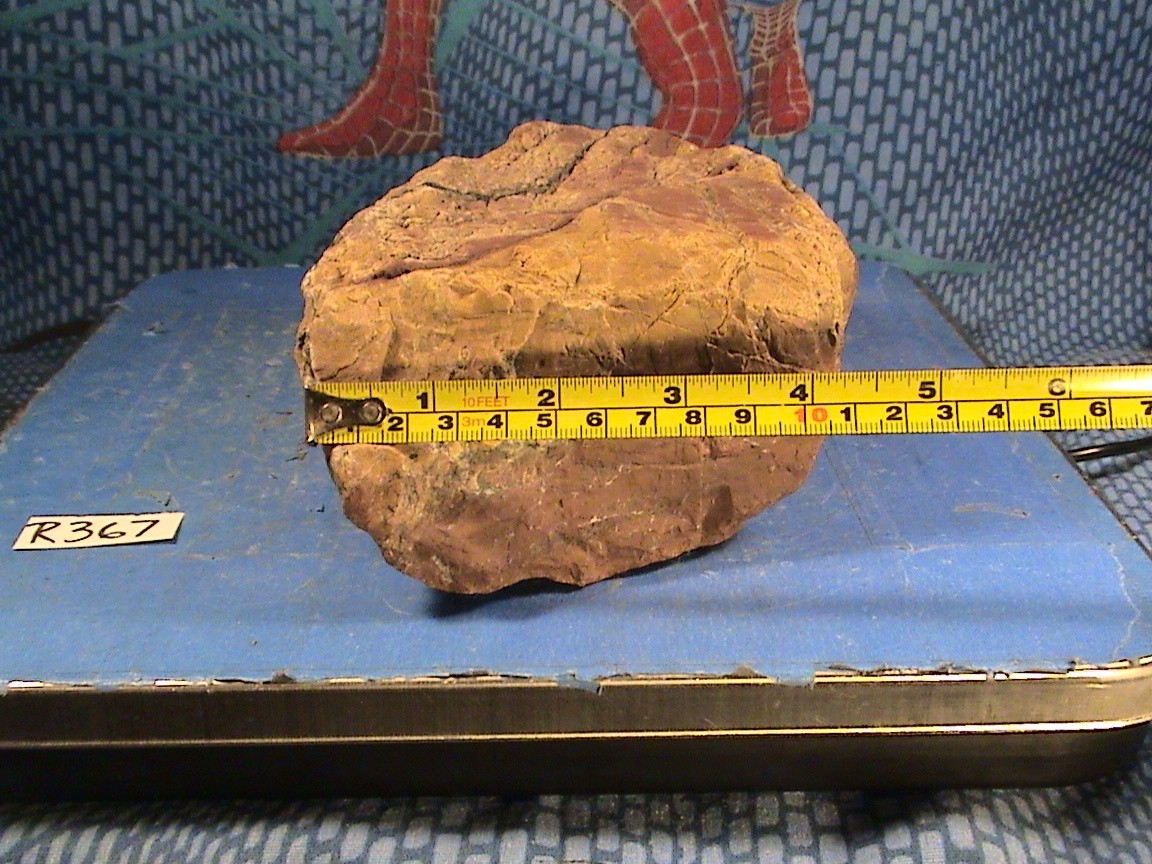 Red and Yellow Jasper Agate Solid Rough Lapidary Rock, 5 LBS, 2 OZ, #R367
