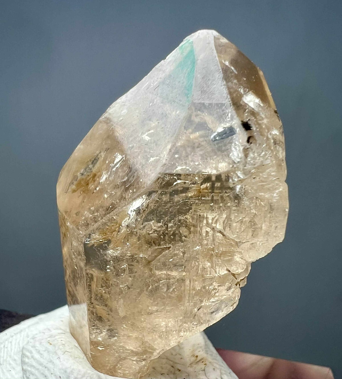 79 Carat Natural !!! Eye Clean Top Honey Color Topaz Huge Crystal @PAK