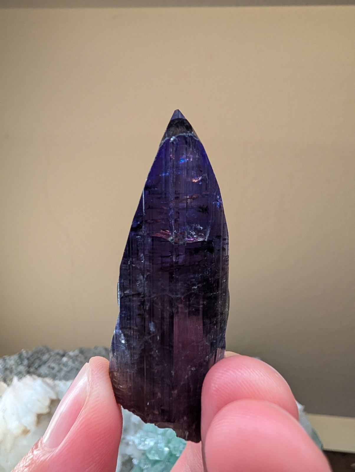 Tanzanite Crystal Specimen – Unheated 35g