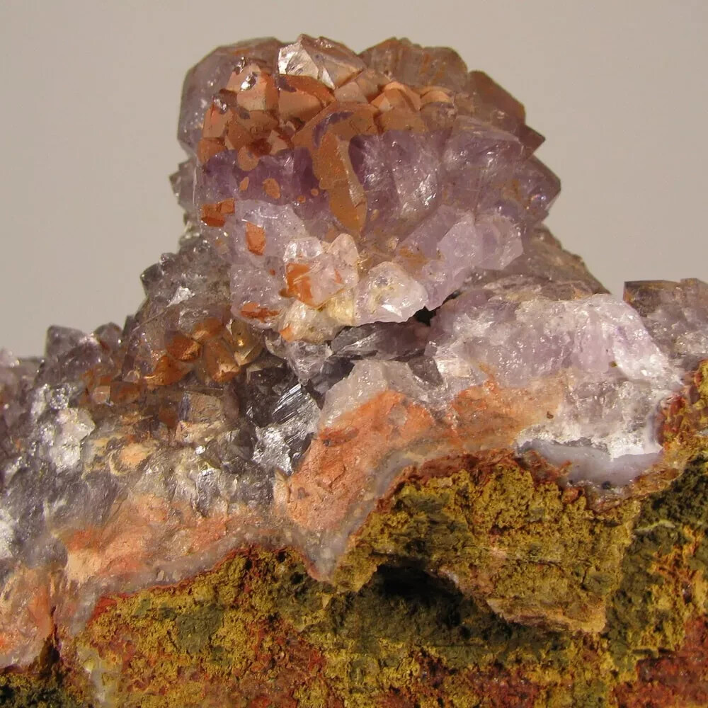 5″ AMETHYST GEODE Crystals Cluster – Morocco – 1.9 lbs.