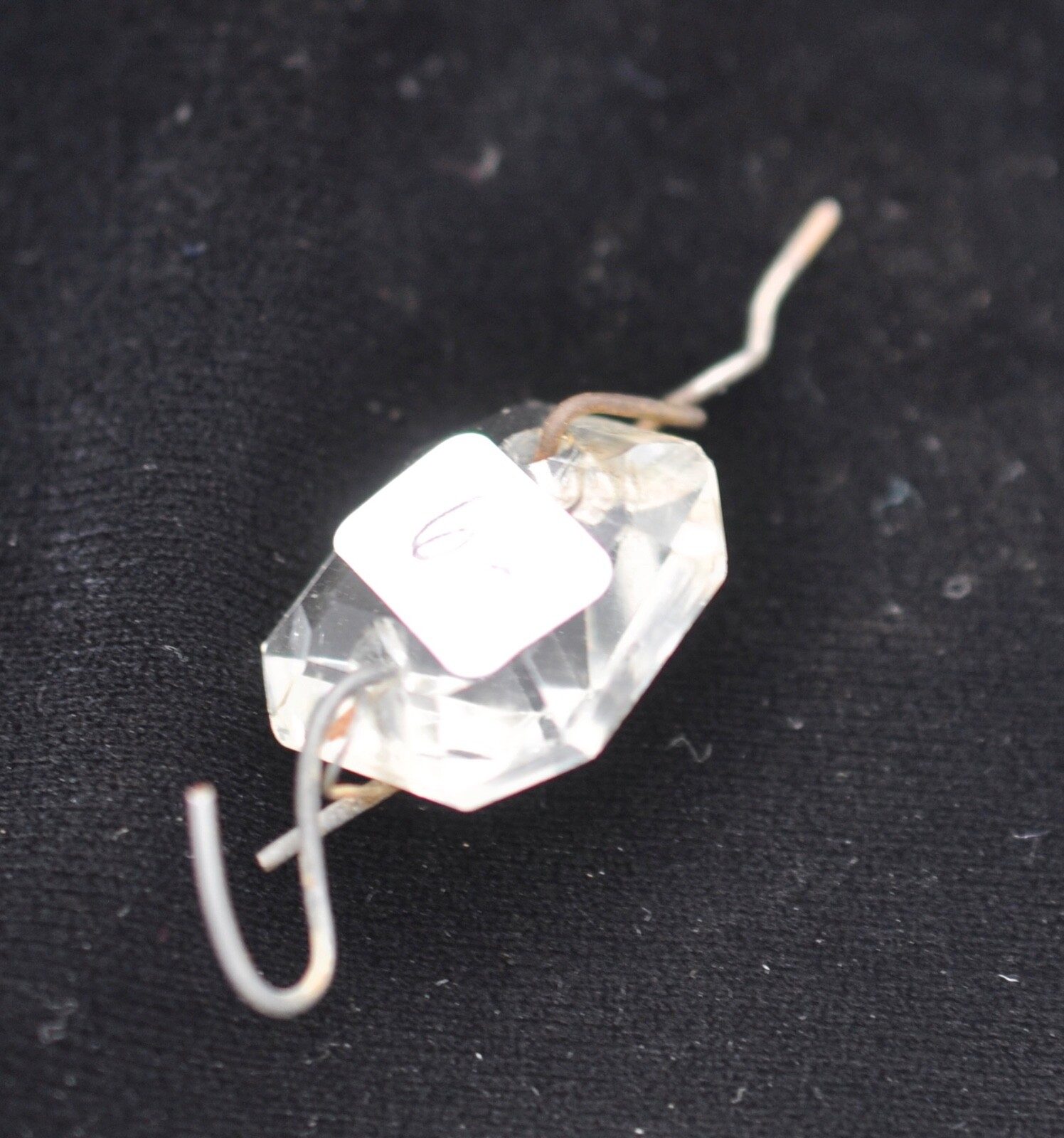 Palm Springs Elaborate Hotel Crystals From Chandelier 3/4″ Square Octagon