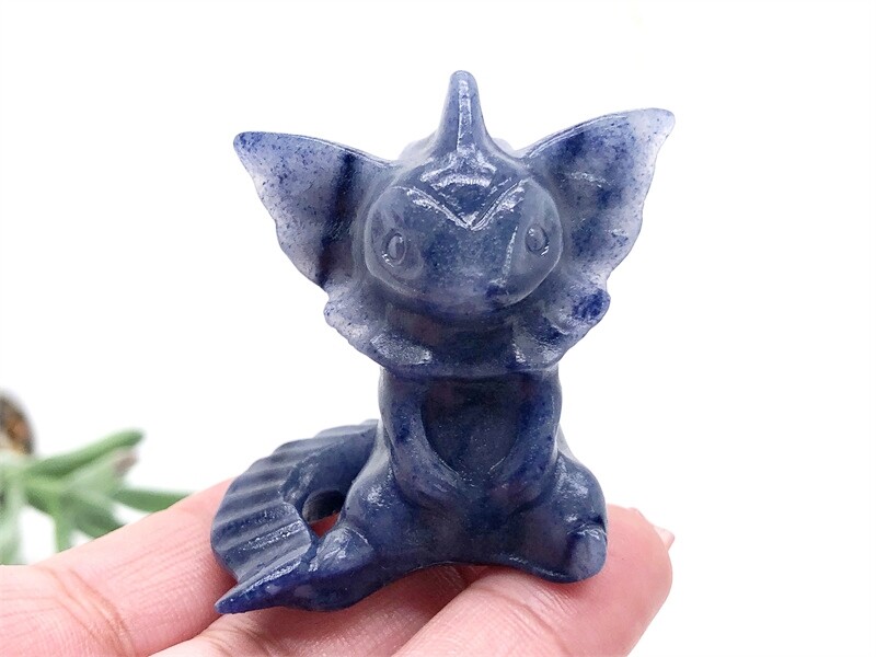 2″ Natural Quartz Crystal Carved Skull Reiki Crystal Skull decor Holiday Gift 1x